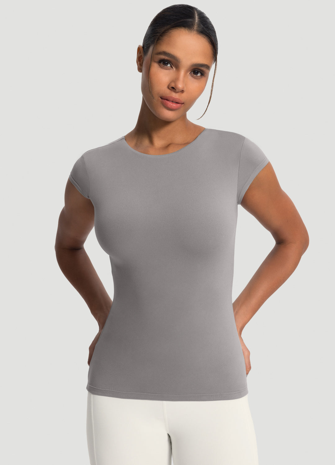 Premium Essential Fitted T-Shirt for Men & Women - Soft Cotton Crewneck Tee for Casual Wear, Layering & Everyday Outfits
