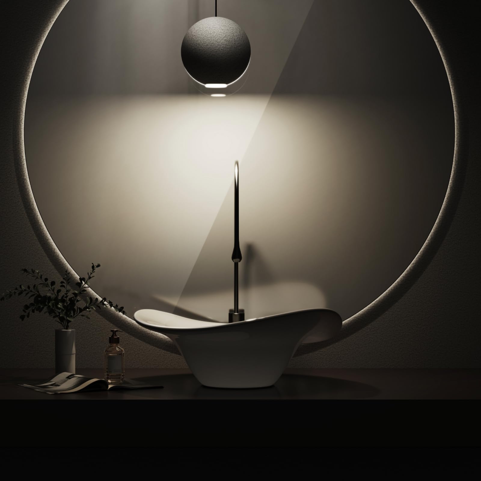 ELLAI Modern Ceramic Bathroom Vessel Sink - 20