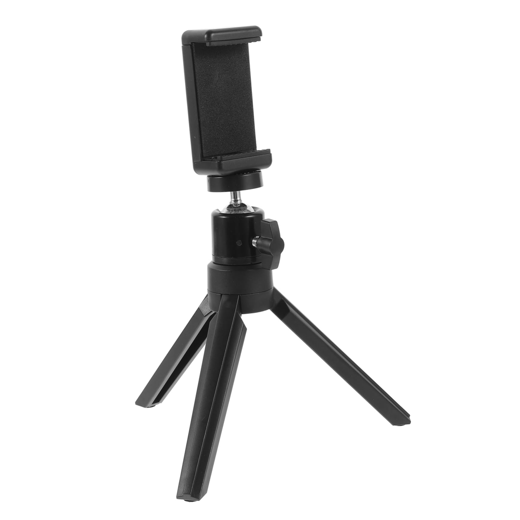 HOMSFOU Adjustable Phone Tripod Stand with Foldable Mini Projector Mount - Universal Phone Holder for Recording, Streaming & Photography - Perfect for Vlogging, TikTok, YouTube & Video Calls