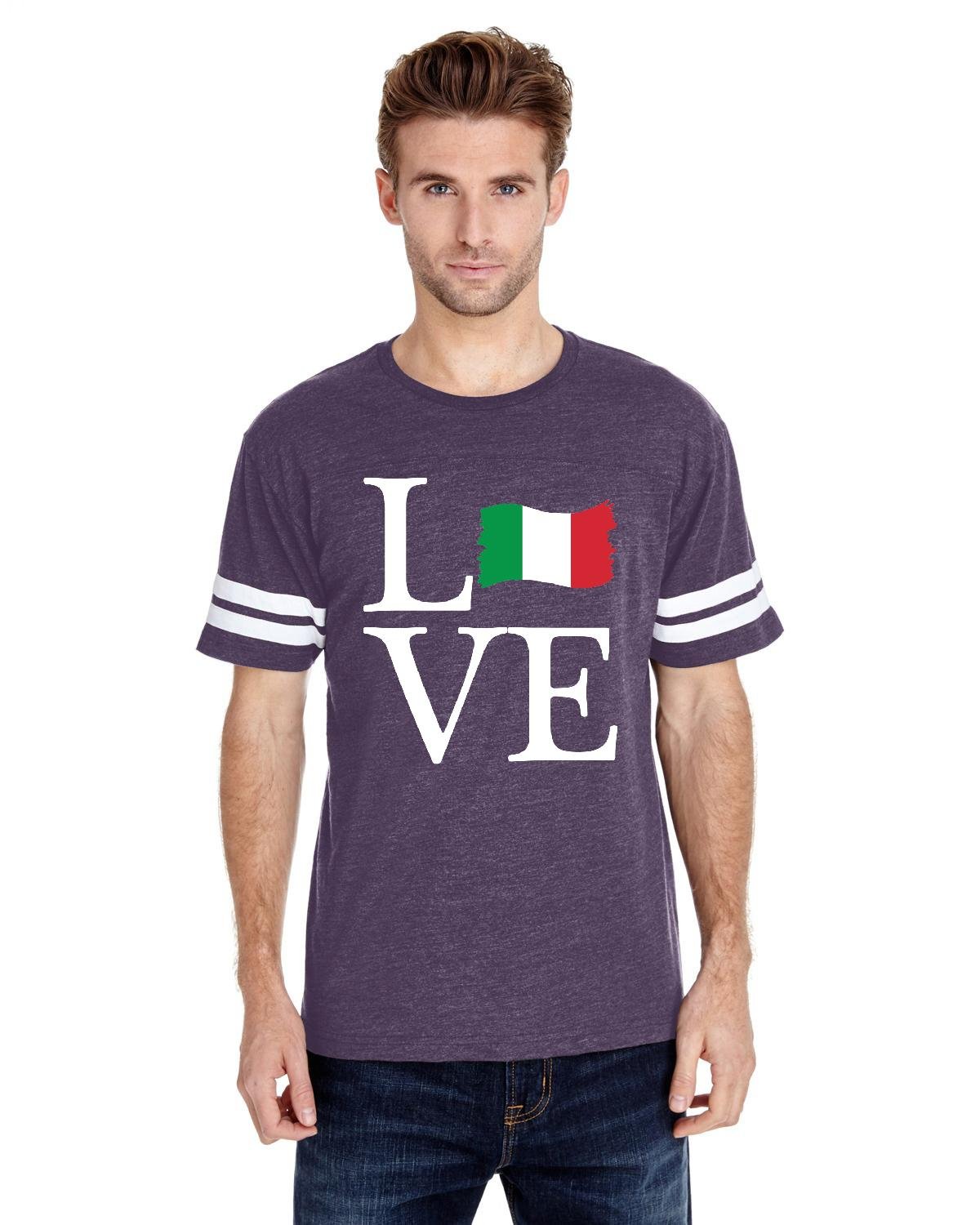 Authentic Italian Flag Unisex Jersey Shirt - Perfect for Travel, Gifts & Casual Wear | Love Italy Collection