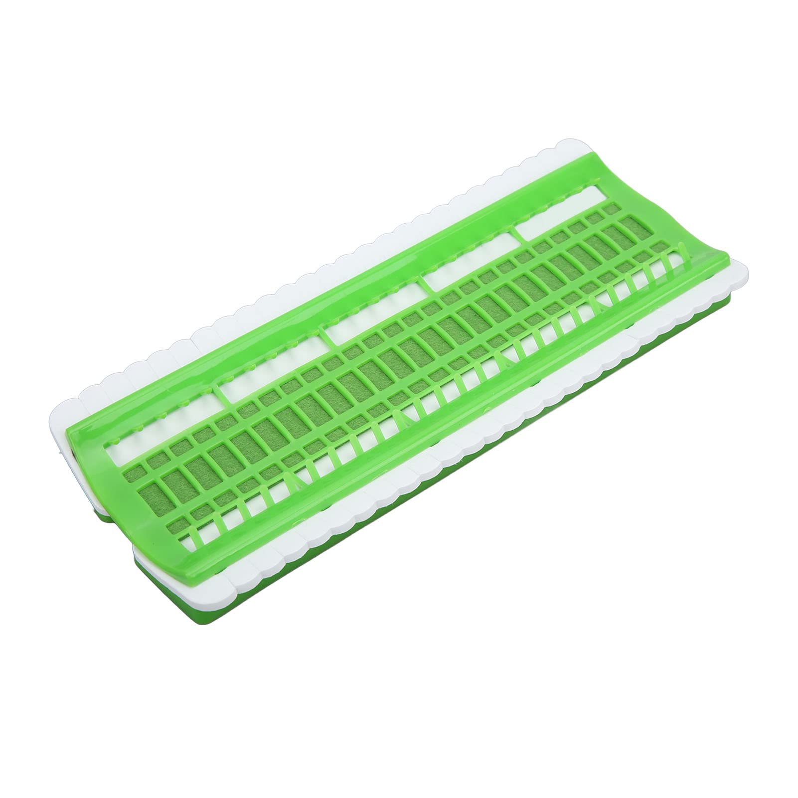 Floss Organizer Stitch - Practical & Durable Thread Organizer with 4 Replaceable Paper Inserts for Easy Classification (Green) | Perfect for Cross Stitch, Embroidery & Sewing Projects