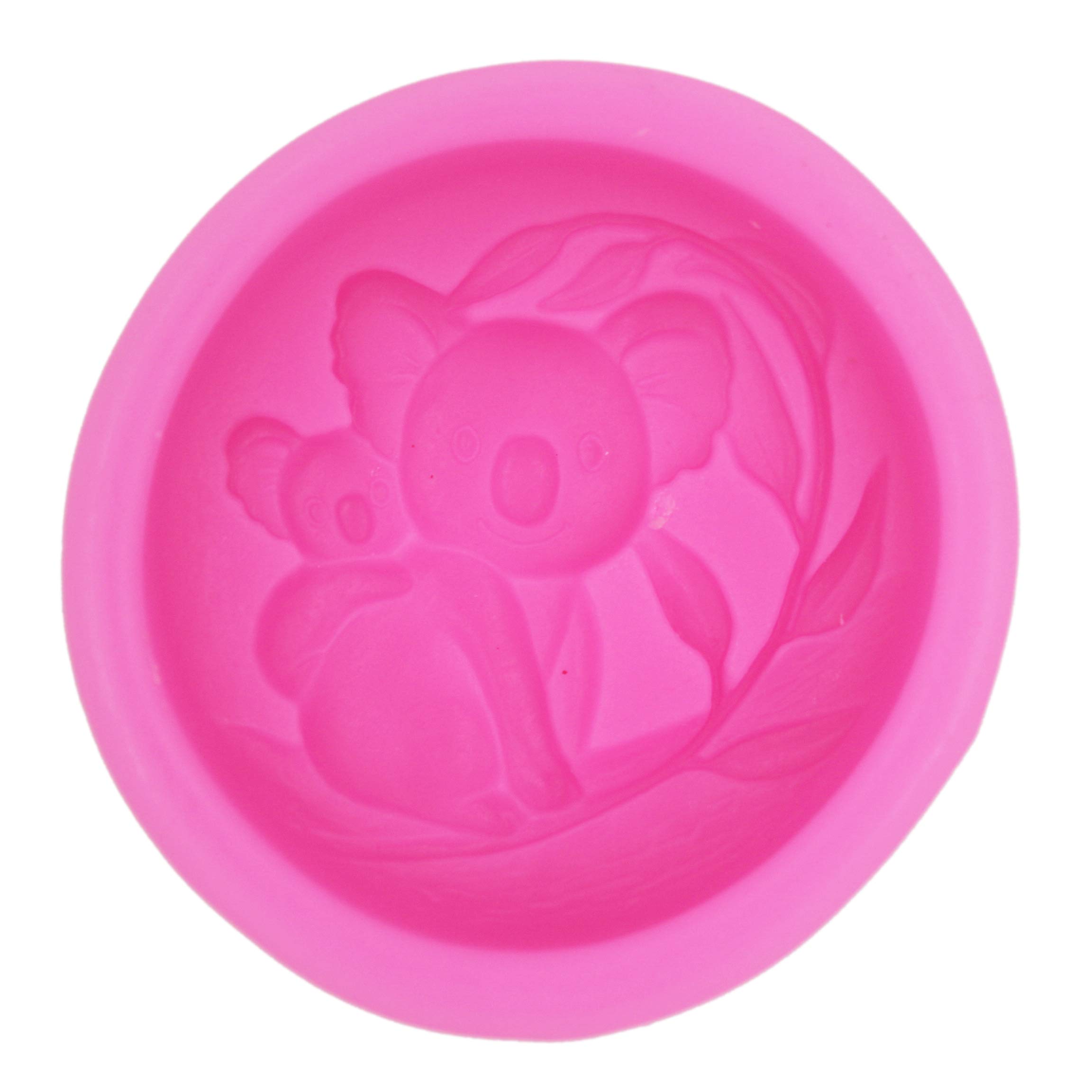 Cute Koala Silicone Soap Molds for DIY Handmade Soap Making - Perfect for Crafting, Gifts, and Home Spa Decor