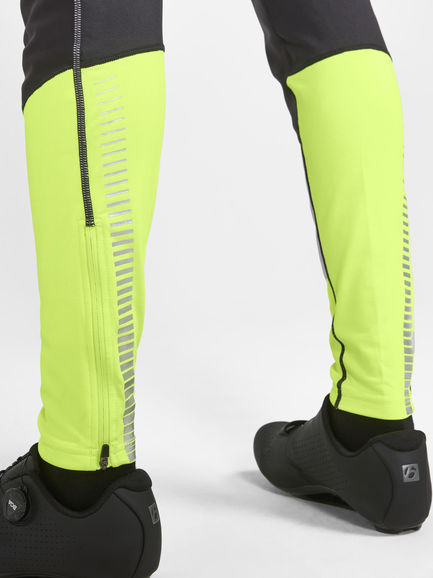 Men's Core Bike Sub Z Lumen Windproof Cycling Tights - Cold Weather Training & Outdoor Biking Gear for Winter Rides
