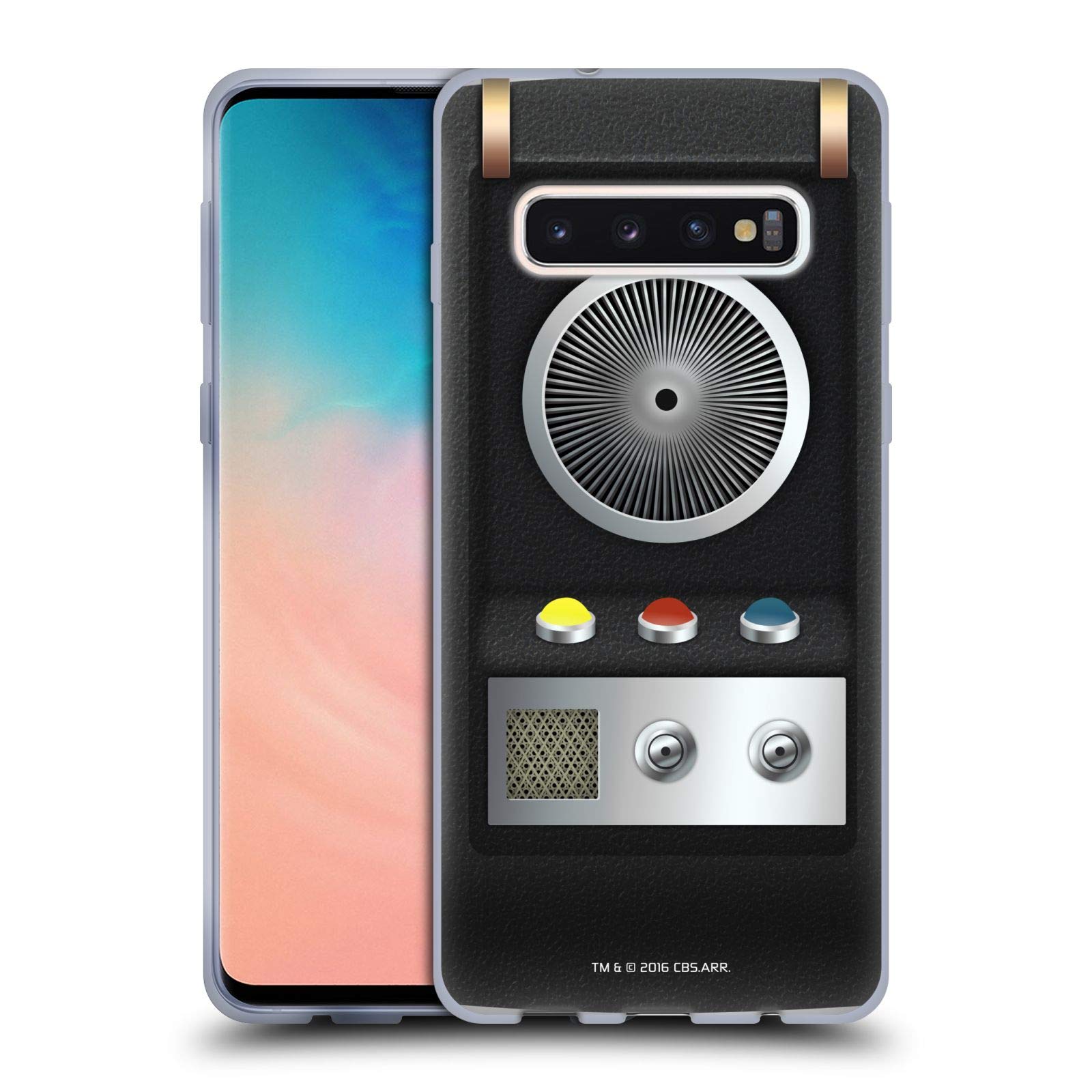 Officially Licensed Star Trek Communicator Soft Gel Case for Samsung Galaxy S10 - Sci-Fi Phone Cover with Premium Protection | Perfect for Trekkies, Cosplay & Collectors