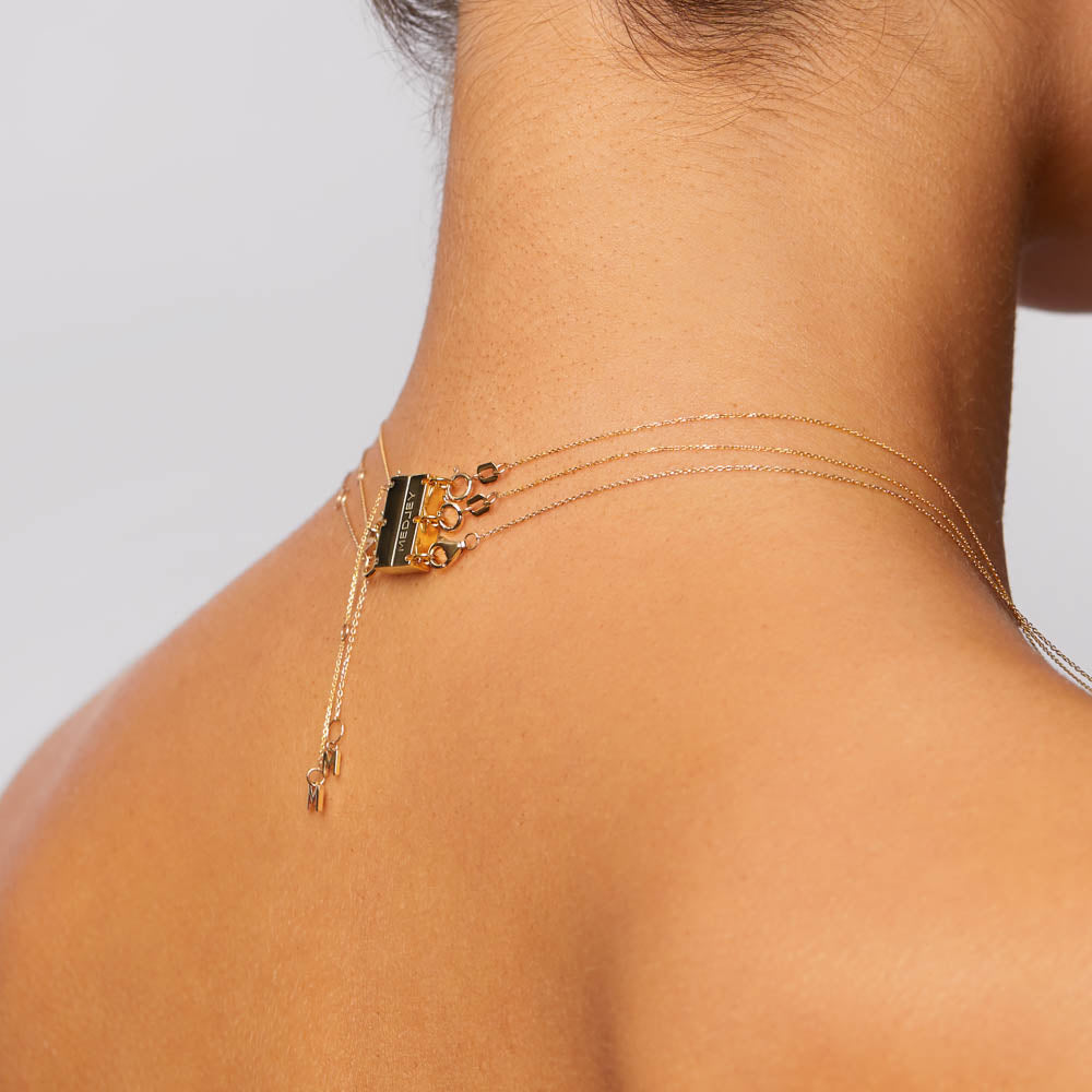 Layered Gold Necklace Connector - Multi Strand Jewelry Clasp for Necklaces & Bracelets - Perfect for DIY Jewelry Making & Layering Accessories