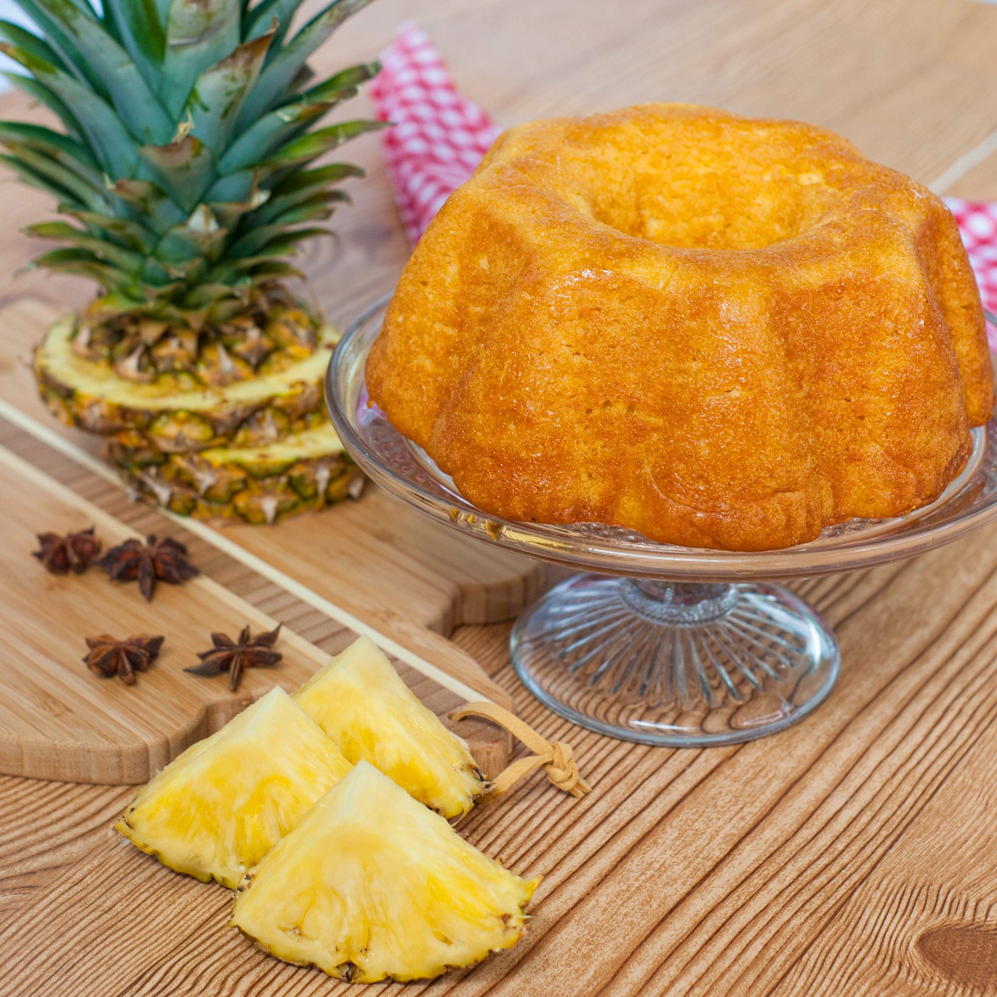 Premium TORTUGA Caribbean Pineapple Rum Cake - 4 oz Gourmet Rum Cake - Perfect Gift for Holidays, Birthdays & Parties - Delicious Dessert for Celebrations, Corporate Gifts & Home Enjoyment