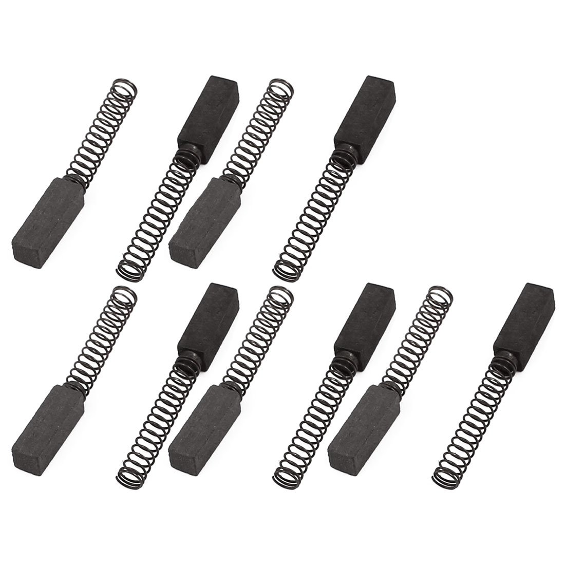 5 Pairs 4mm x 4mm x 13mm Carbon Brushes Replacement for Electric Motors - Compatible with Power Tools, Appliances & DIY Projects