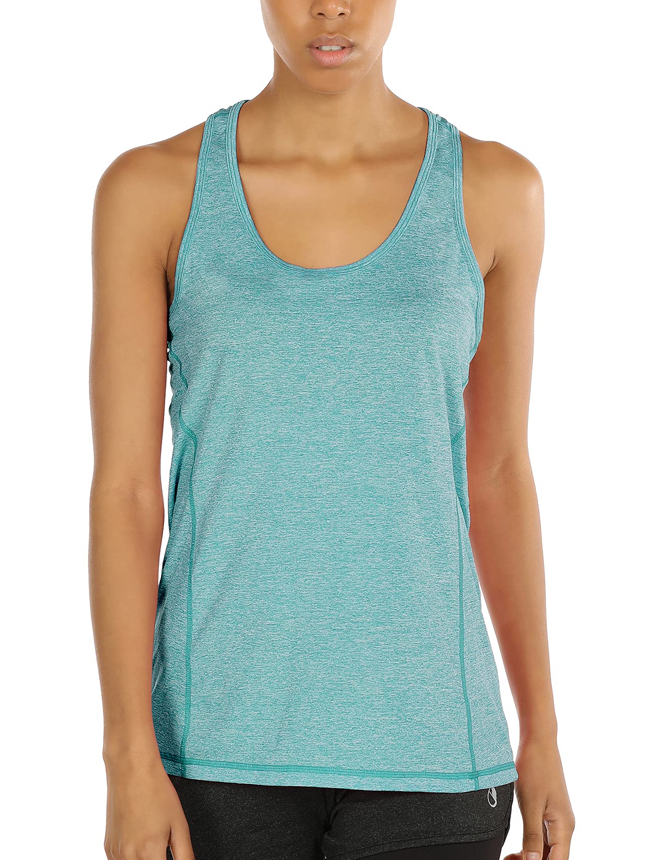 Icyzone Women's Workout Tank Tops - Breathable Racerback Athletic Yoga Shirts for Running, Gym & Exercise | Perfect for Yoga, HIIT & Fitness Training