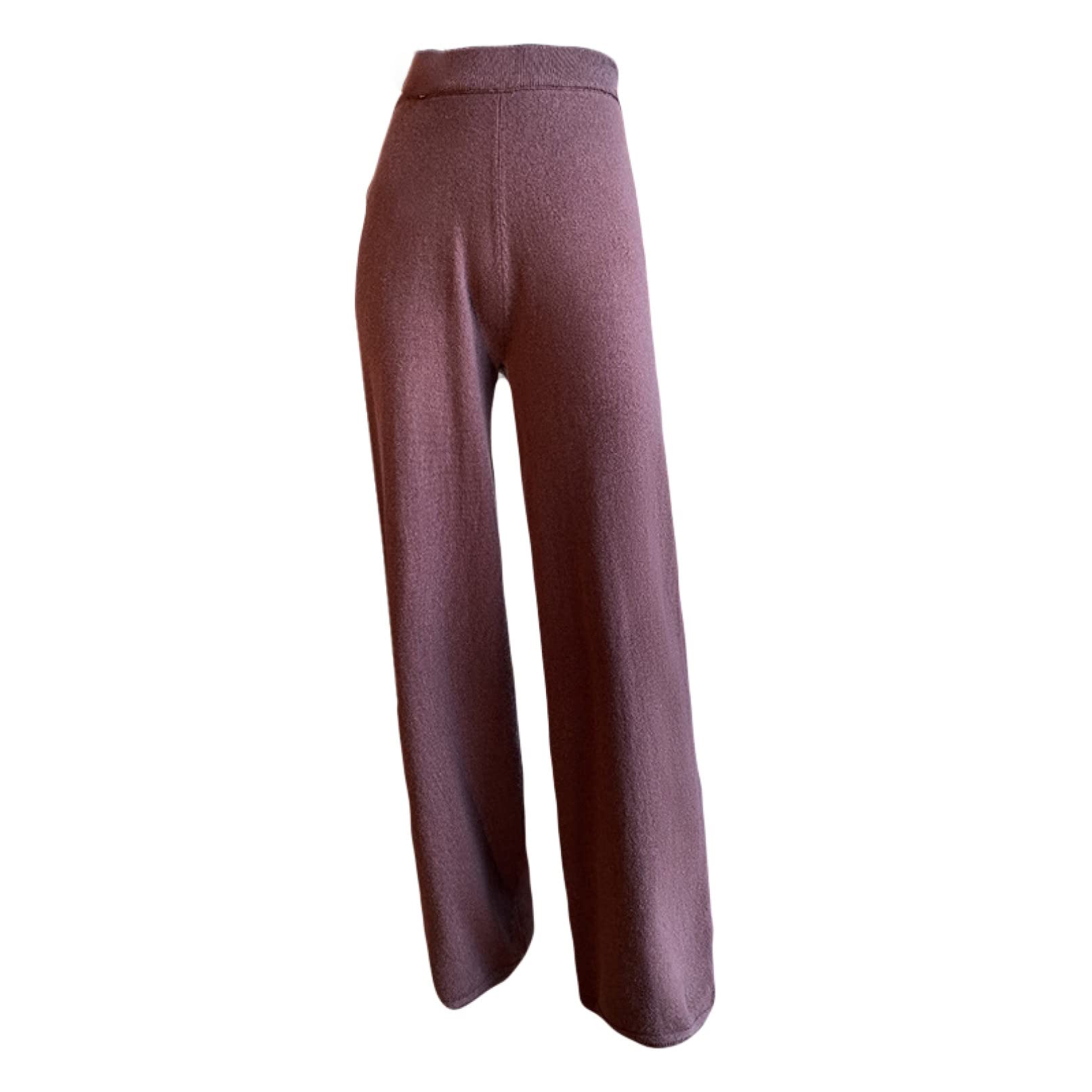 Women's Wide Leg Dress Pants - Breathable Wool Tummy Control Trousers for All Seasons | Office Wear, Business Casual & Travel Outfits