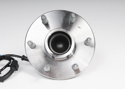 ACDelco FW324 GM Original Equipment Front Wheel Hub and Bearing Assembly with Wheel Speed Sensor & Wheel Studs - Silver - Perfect for GM Vehicle Repairs & Maintenance