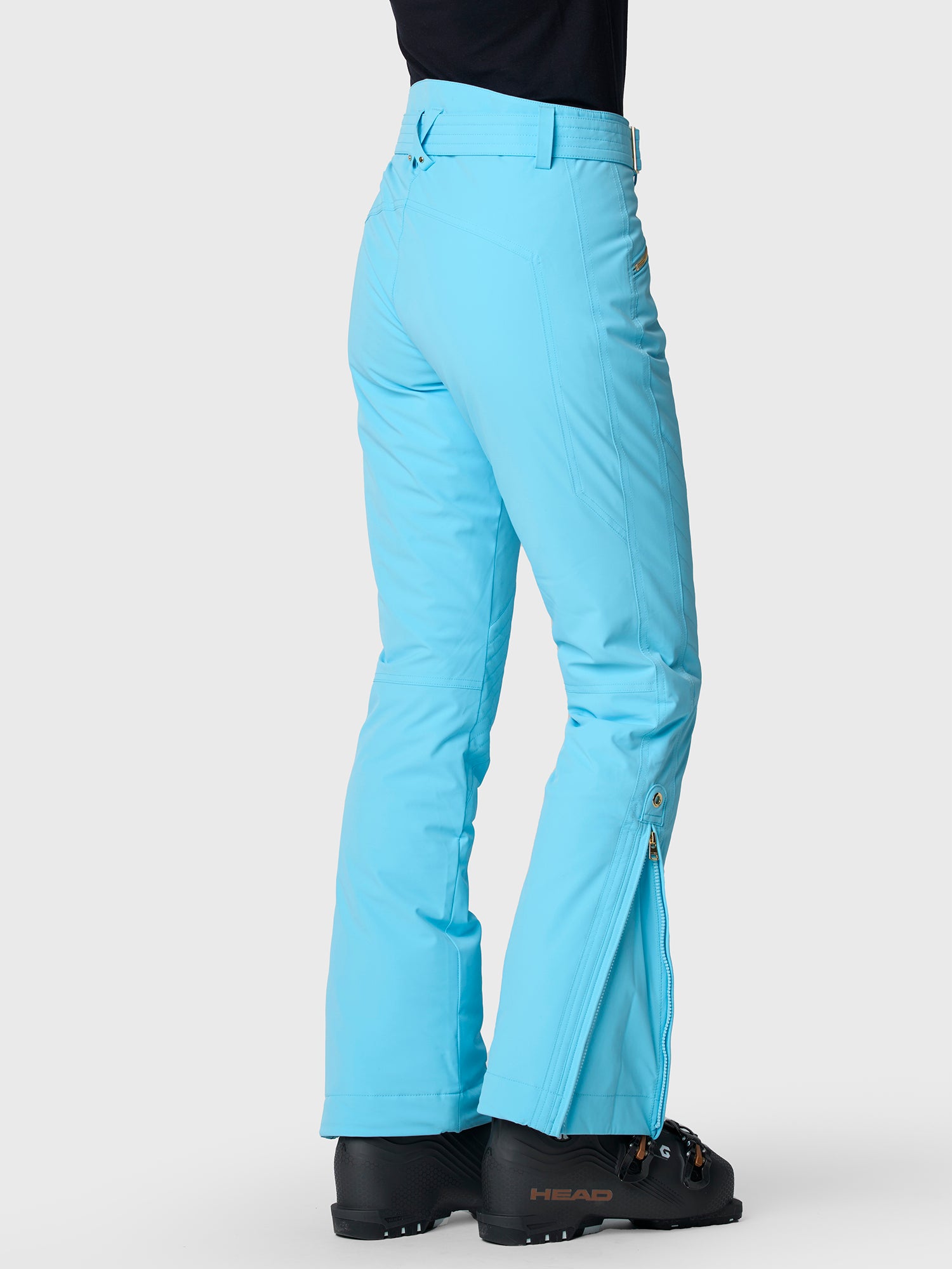 Fraenzi Insulated Ski Pants for Women - Waterproof Winter Snow Pants with Thermal Lining - Perfect for Skiing, Snowboarding & Cold Weather Outdoor Activities