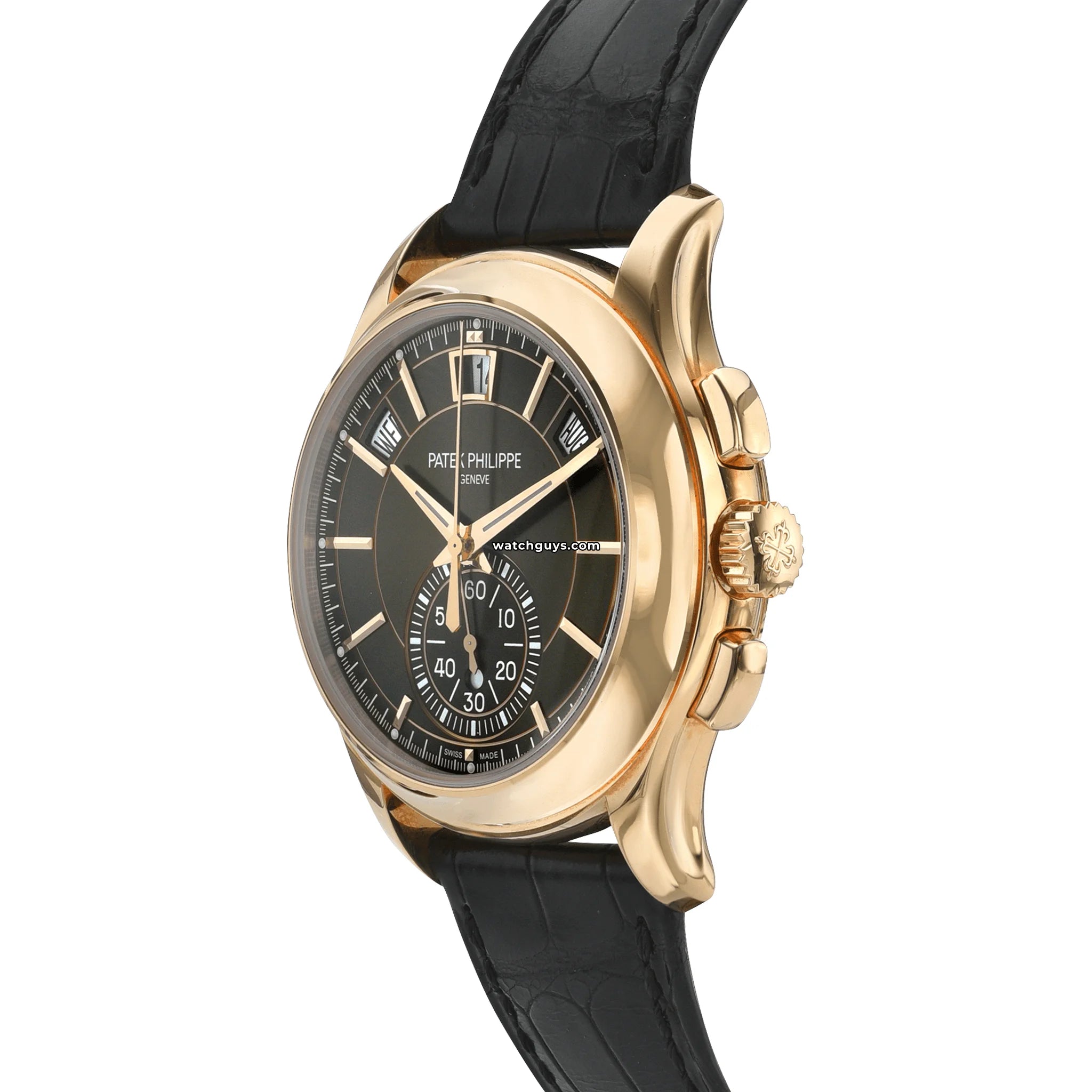 Patek Philippe Complications 5905R-001 Rose Gold Men's Watch - Luxury Automatic Chronograph for Business & Formal Occasions
