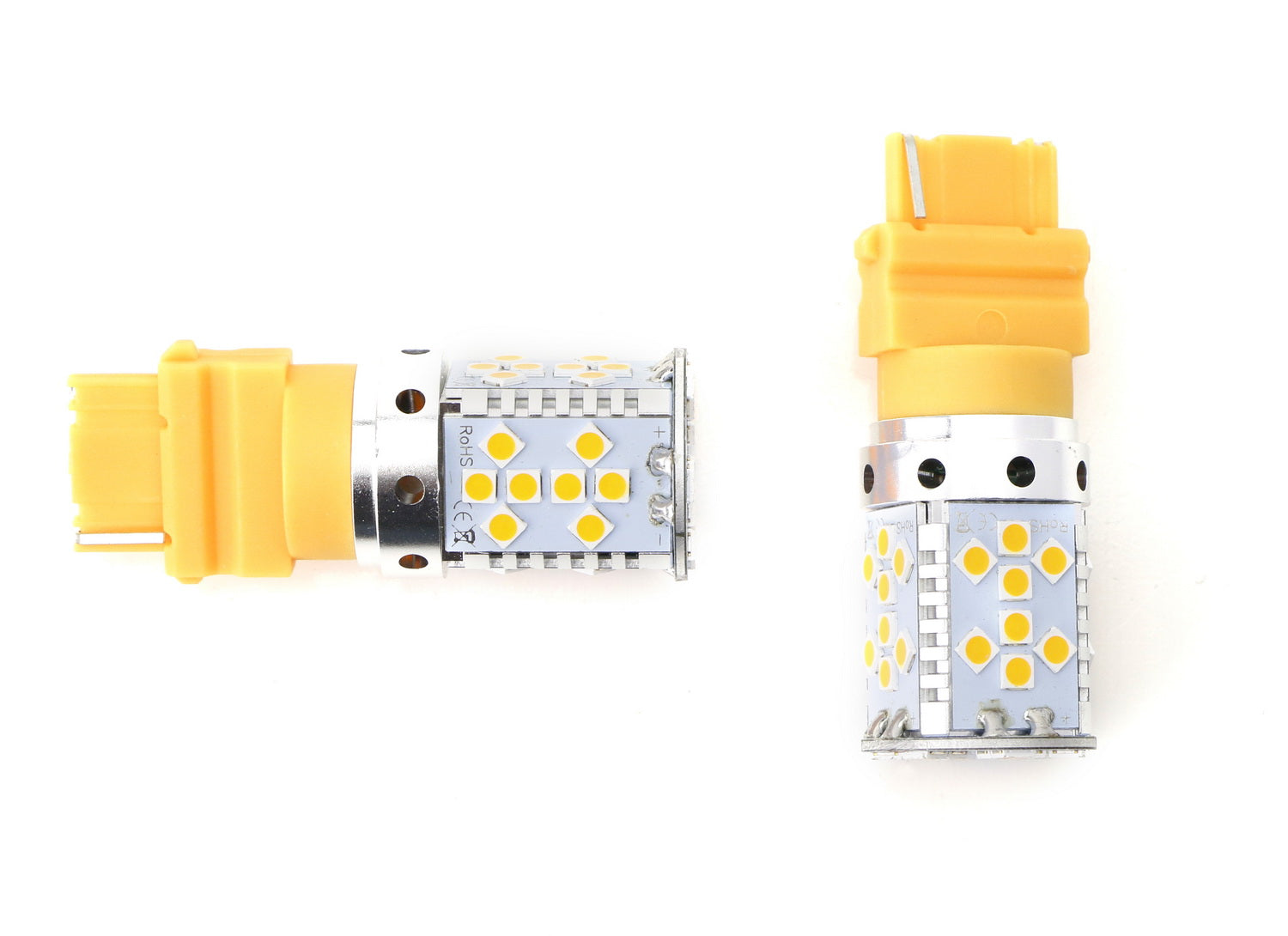 3X Brighter Amber CANBUS Error Free LED Bulbs - Compatible with BMW 3 Series & 5 Series Front Turn Signals - Upgrade for Enhanced Visibility & Safety