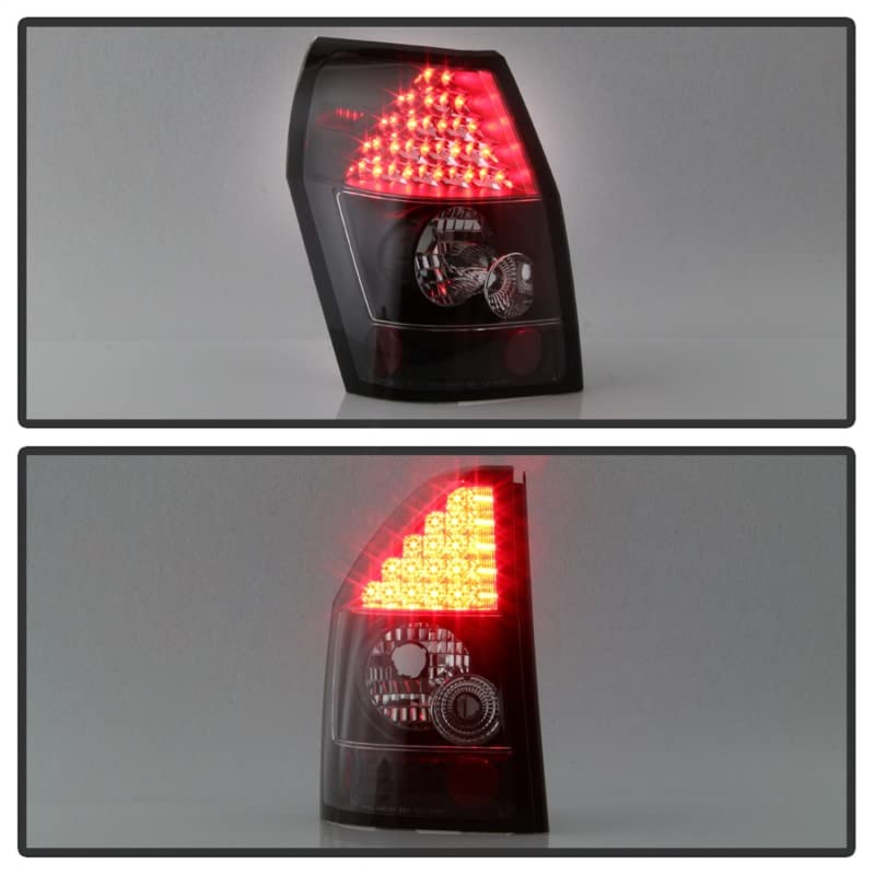 Spyder Auto 5002365 LED Tail Lights Black/Clear - High-Performance Aftermarket Brake Lights for Trucks & SUVs