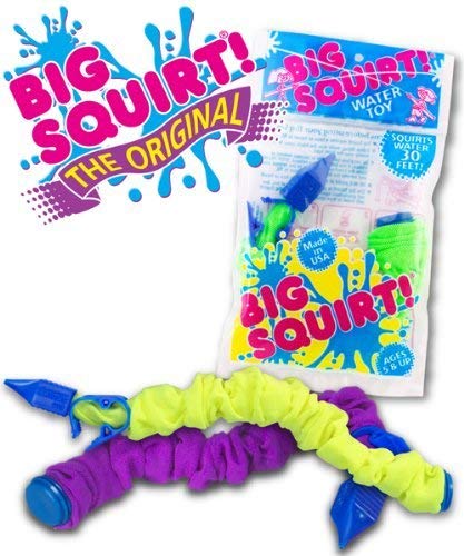 PMU Big Squirt Water Gun Toy for Kids - 6 Pack Outdoor Water Blaster Set for Pool, Beach, and Backyard Summer Fun