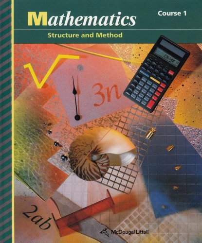 Modern School Mathematics: Structure and Method Course 1 - Comprehensive Math Textbook for Middle School Students | Perfect for Classroom Learning & Homeschooling