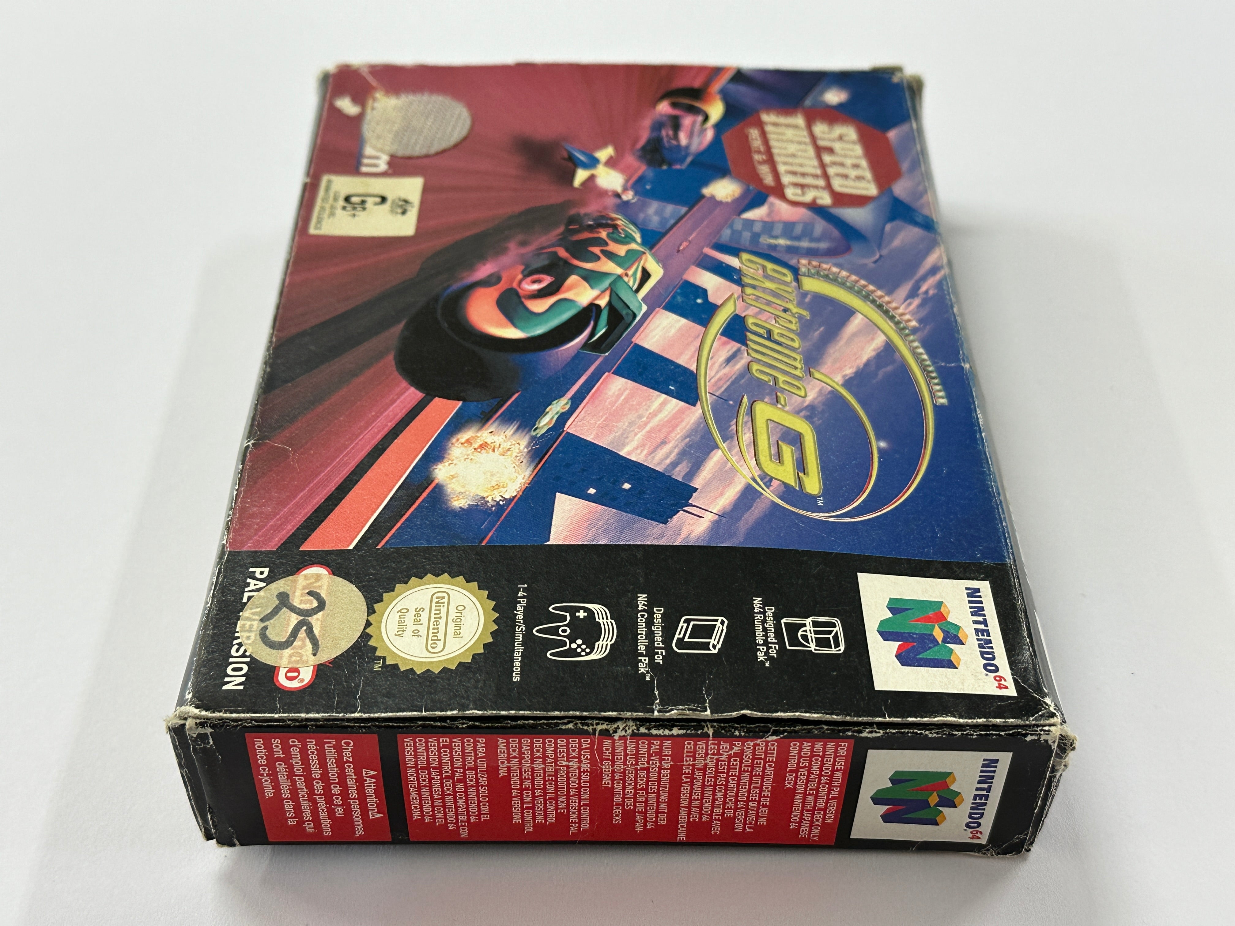 Extreme G Complete In Box - Nintendo 64 Racing Game - Retro Video Game Collector's Item - Perfect for Gaming Nostalgia & Retro Console Enthusiasts