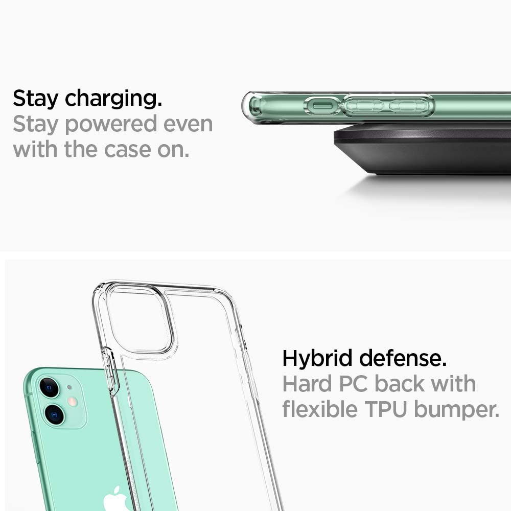 Apple iPhone 11 Case - Crystal Clear Protective Cover with Shockproof Design | Slim Fit & Scratch Resistant | Perfect for Everyday Use, Travel & Outdoor Activities