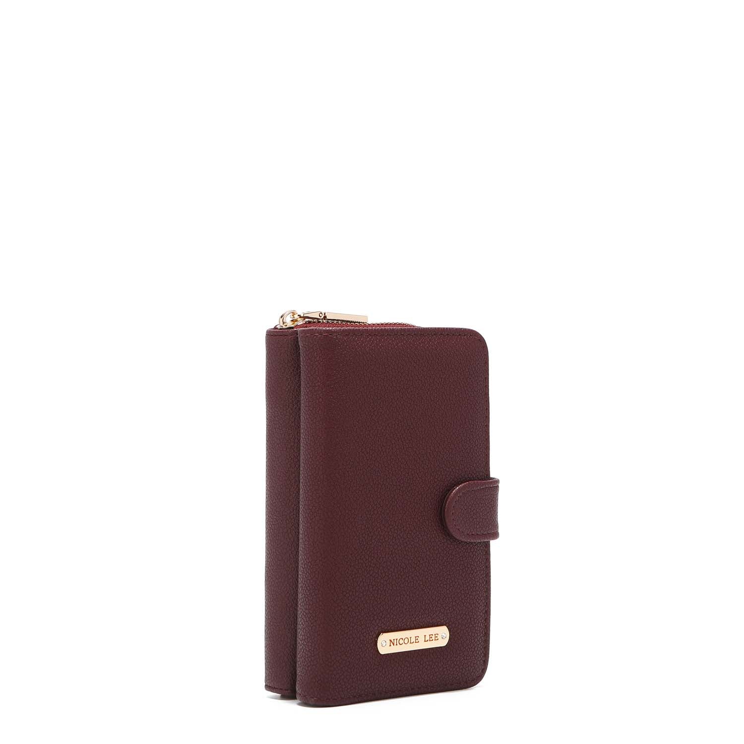 2-Piece Solid Phone Case with Crossbody Wallet - Stylish & Secure for iPhone & Samsung - Perfect for Travel, Shopping & Everyday Use