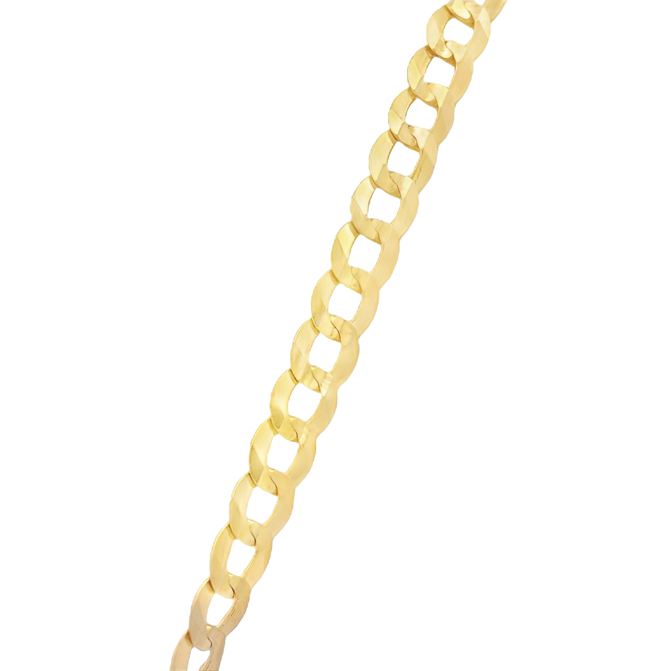14K Gold Jesus Face Pendant with Solid Cuban Chain (3.5mm, 24 Inches) - Religious Jewelry for Men & Women - Perfect for Church, Gifts & Everyday Wear