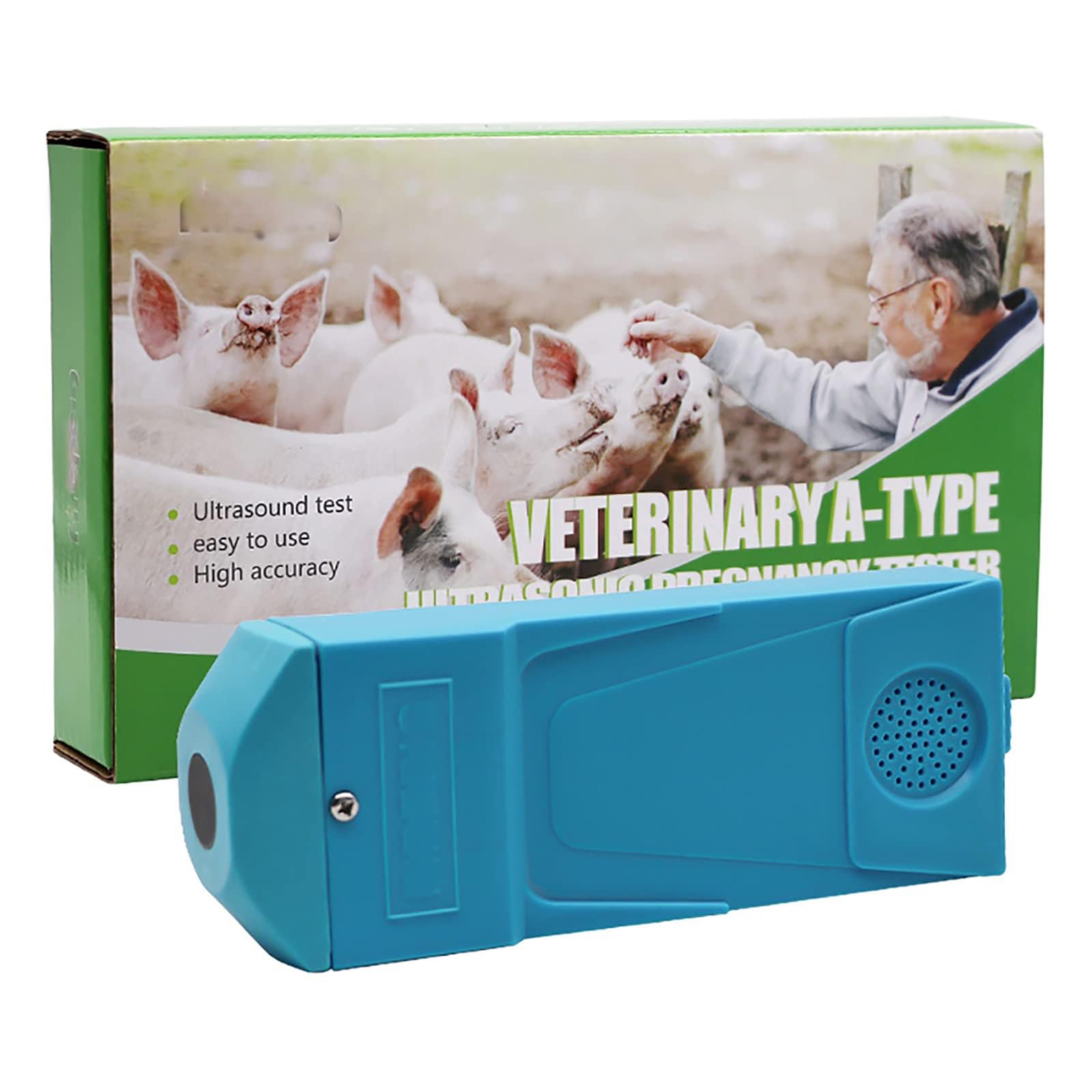 Veterinary Ultrasound Machine for Pregnancy Detection - Handheld Rechargeable Smart Scanner for Sheep, Goats, Pigs & Sows | Perfect for Farm Animal Breeding & Livestock Health Monitoring