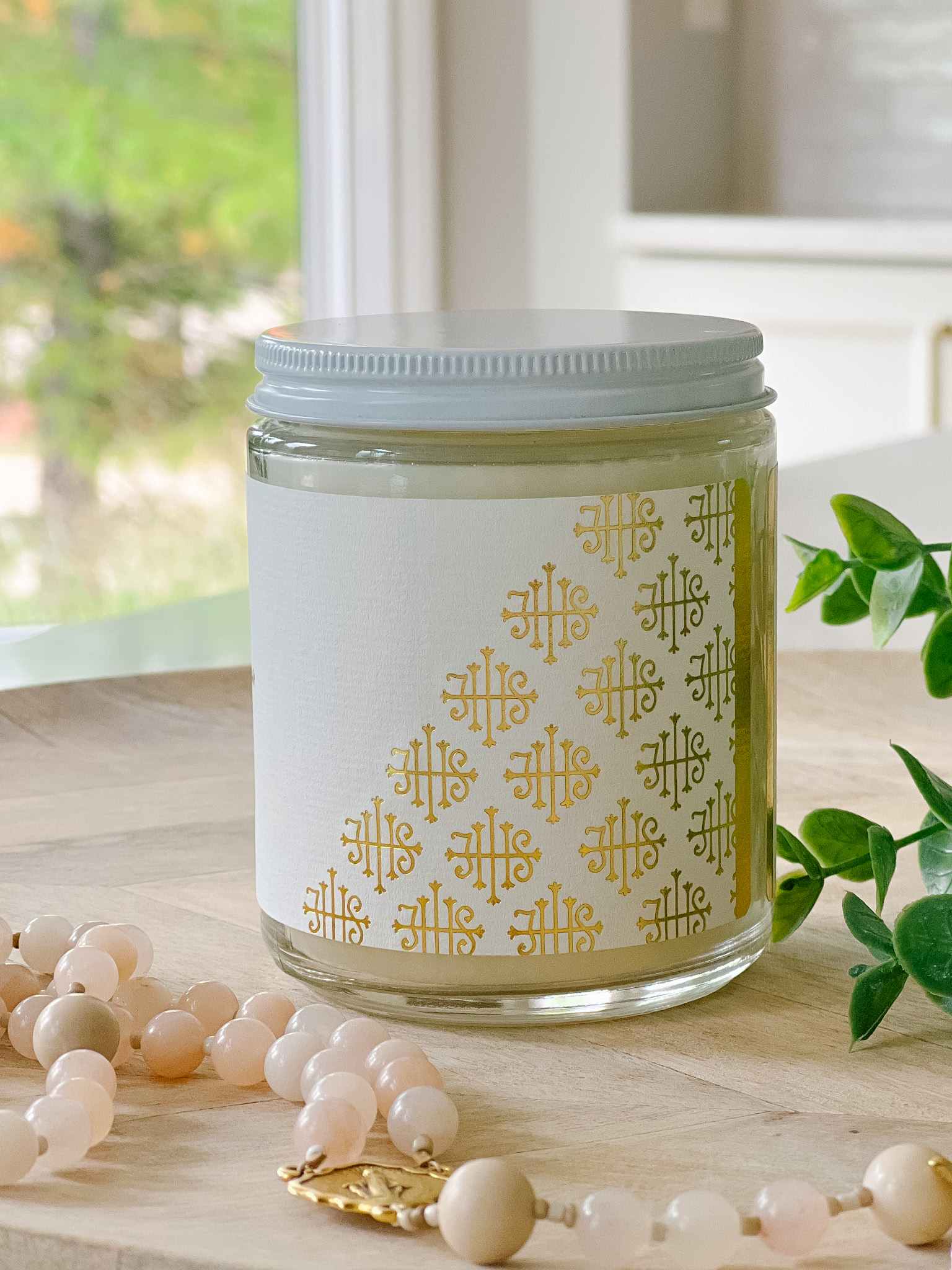 Desert Cactus & Dry Sage Scented Candle - I Thirst Aromatherapy Soy Wax Candle for Home, Yoga, Meditation & Relaxation
