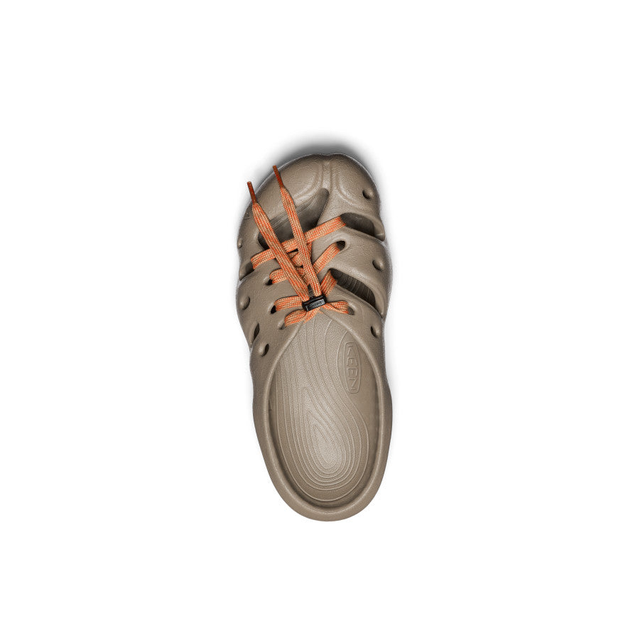 Unisex Yogeez Clogs - Brindle/Chipmunk Color | Comfortable Slip-On Shoes for Men & Women | Perfect for Garden, Beach, and Casual Wear
