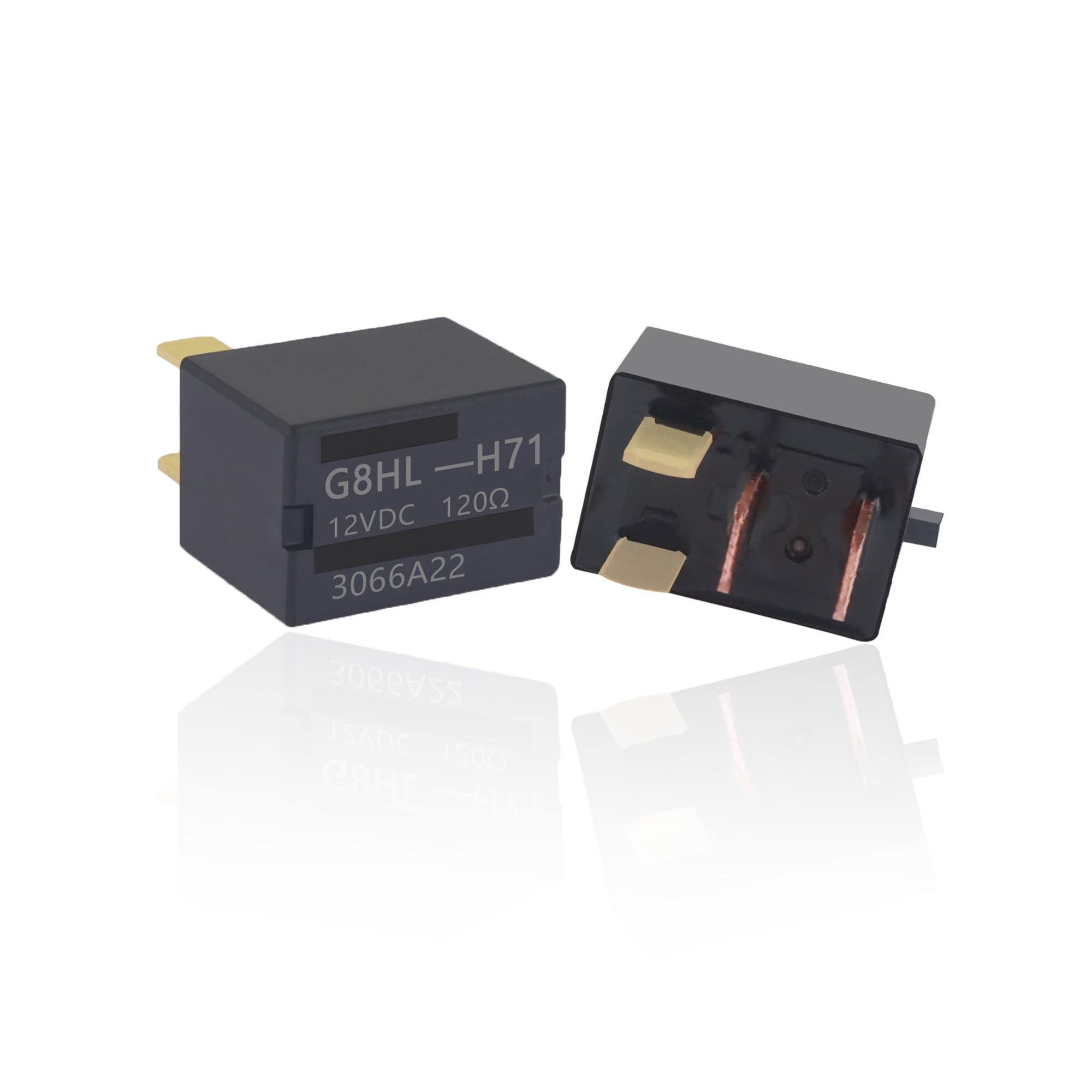 2PCS 12V 4 Pin Automotive Relay OEM#G8HL-H71 39794-SDA-A03 - Compatible with Honda Accord, Civic, Odyssey, CR-V | Professional Car AC Relay Replacement for Electrical System Repair & Maintenance