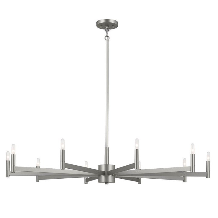Callaway Chandelier - Elegant Crystal Ceiling Light Fixture for Dining Room, Living Room & Bedroom | Modern Lighting Decor for Home & Office