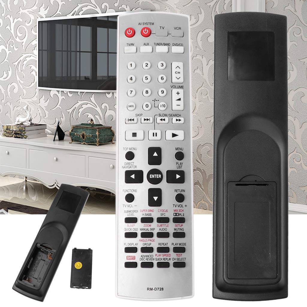 Universal TV Remote Control Compatible with EUR7722X10 DVD & Smart TVs - Replacement for Home Theater Systems by Keaiduoa | Perfect for Living Room, Bedroom & Entertainment Centers