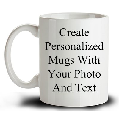 Custom Personalized Coffee Mug 11oz - Print Your Pet Photo on Ceramic Cup for Home, Office & Gifts | Unique Customized Drinkware for Coffee, Tea & Hot Beverages