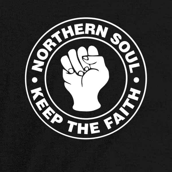 Pop Threads Northern Soul Keep The Faith Infant Bodysuit - Cute Baby Boy & Girl Onesie for Music Lovers - Perfect for Concerts, Parties & Family Photos