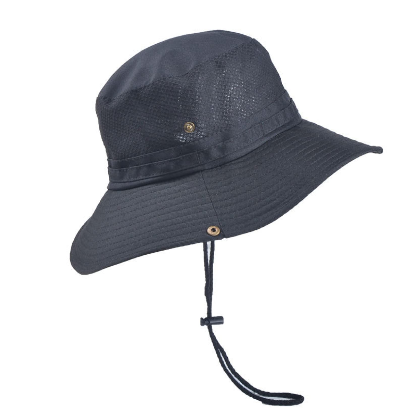 Men's & Women's Sun Hats - UV Protection Wide Brim Bucket Hats, Breathable Mesh Summer Fishing & Beach Caps for Outdoor Activities