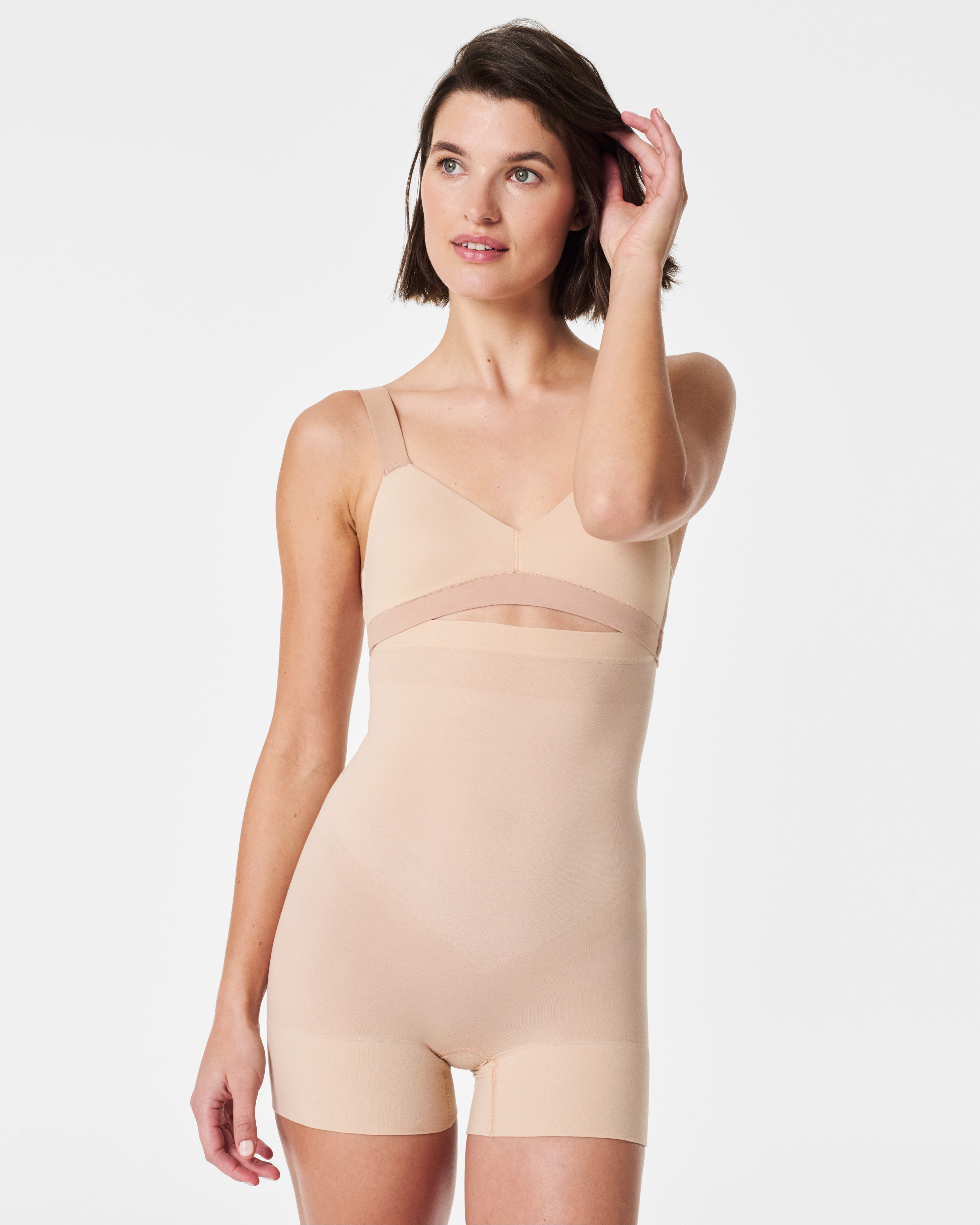 SPANX Sculpt™ Seamless High Waist Shapewear Shorts for Women - Tummy Control & Body Shaping - Perfect for Workout, Dress Wear & Everyday Comfort