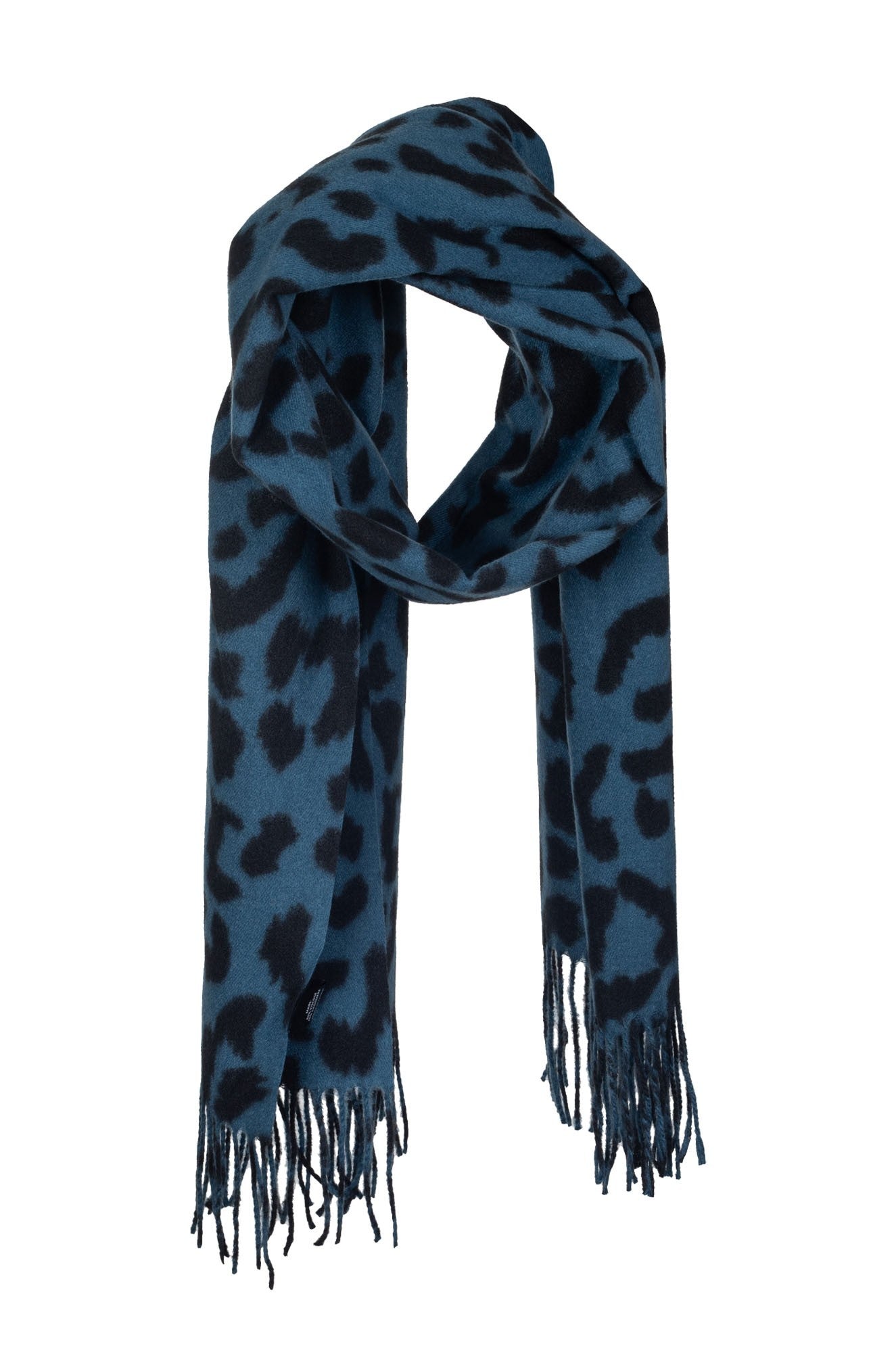 Indigo Blue Scarf for Women - Soft & Lightweight Winter Fashion Accessory - Perfect for Cold Weather, Office, and Travel