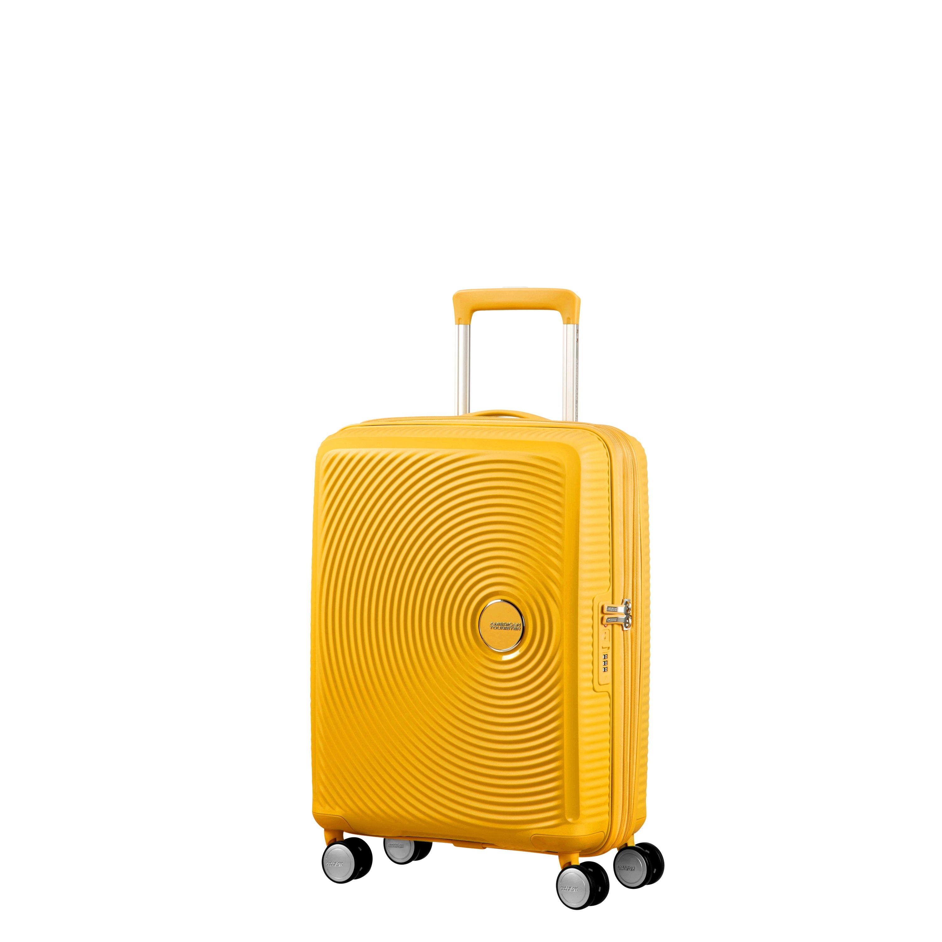 American Tourister Curio Spinner Expandable Carry On Luggage - Lightweight Hardshell Suitcase for Air Travel, Business Trips & Weekend Getaways