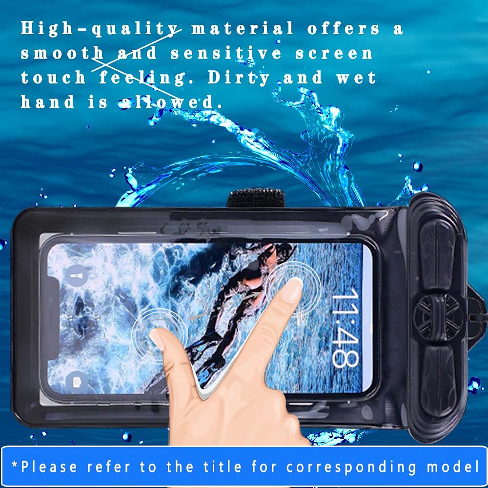 Waterproof Pouch Case for Alcatel Lumos - Dry Bag for Swimming & Outdoor