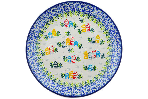 10-Piece Sweet Little Village Dinner Plate Set - Elegant Porcelain Plates for Dining, Entertaining & Home Decor | Perfect for Family Meals, Parties & Special Occasions