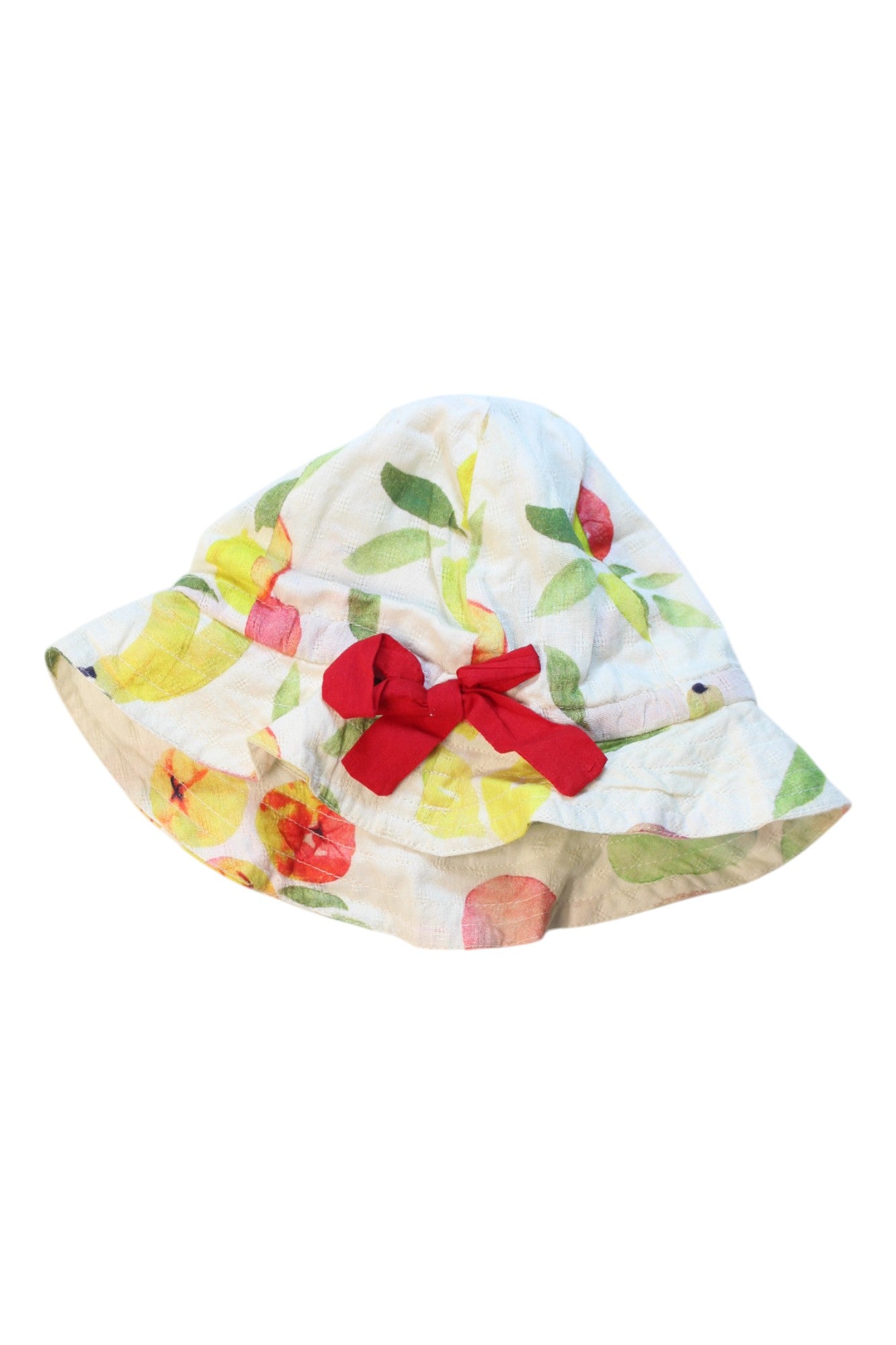 Arsène Et Les Pipelettes Sun Hat With Bow for Toddlers 2T - UV Protection Summer Beach Hat for Girls & Boys - Perfect for Outdoor Play, Beach Trips & Pool Parties
