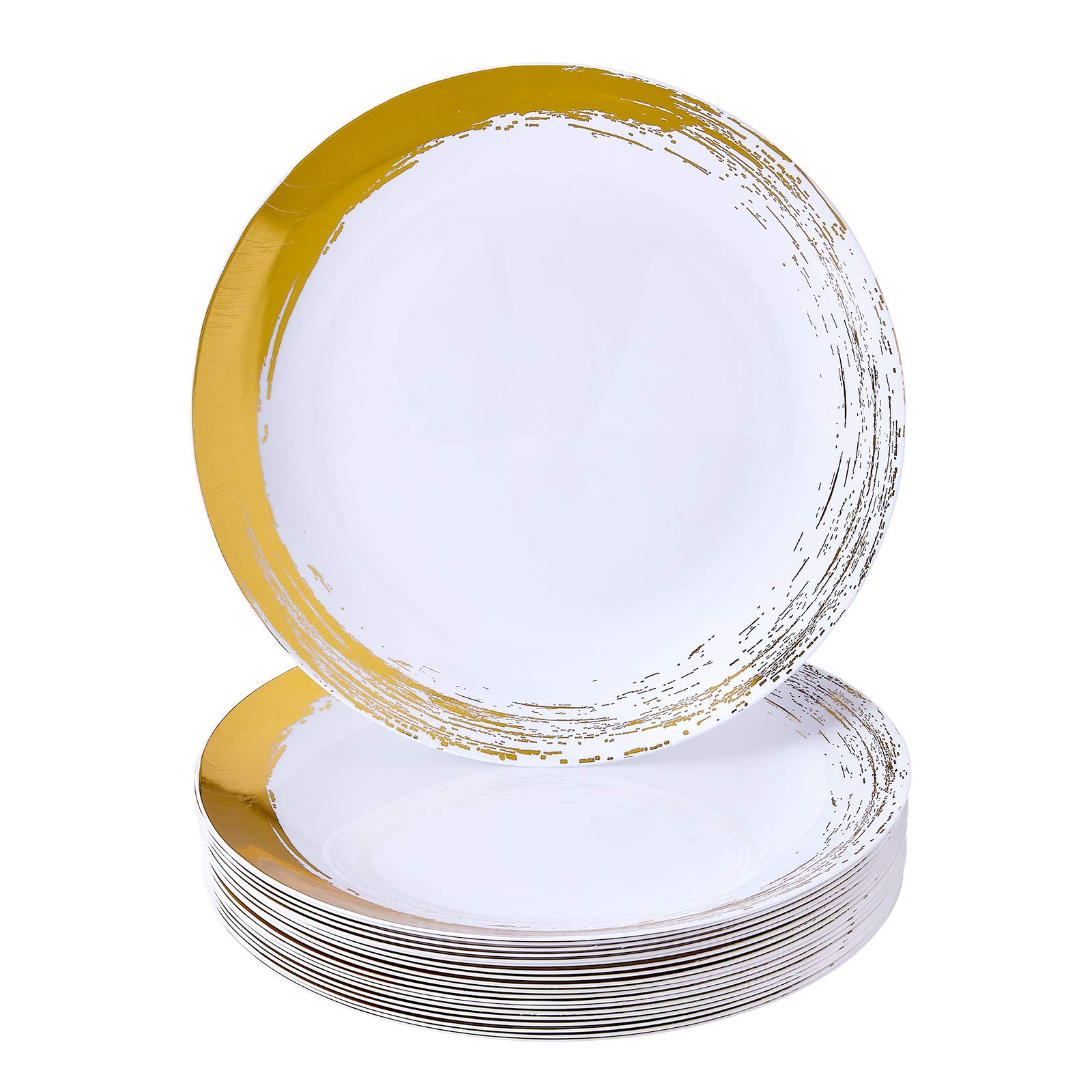 Elegant Disposable Dinner Plates 10.25