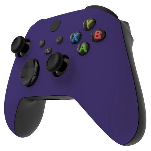 MODDEDZONE Custom Wireless Xbox One S/X & PC Controller - Exclusive Unique Designs | Premium Soft Touch Dark Purple | USA-Made Gaming Gift for Enthusiasts | Perfect for Competitive Gaming & Casual Play