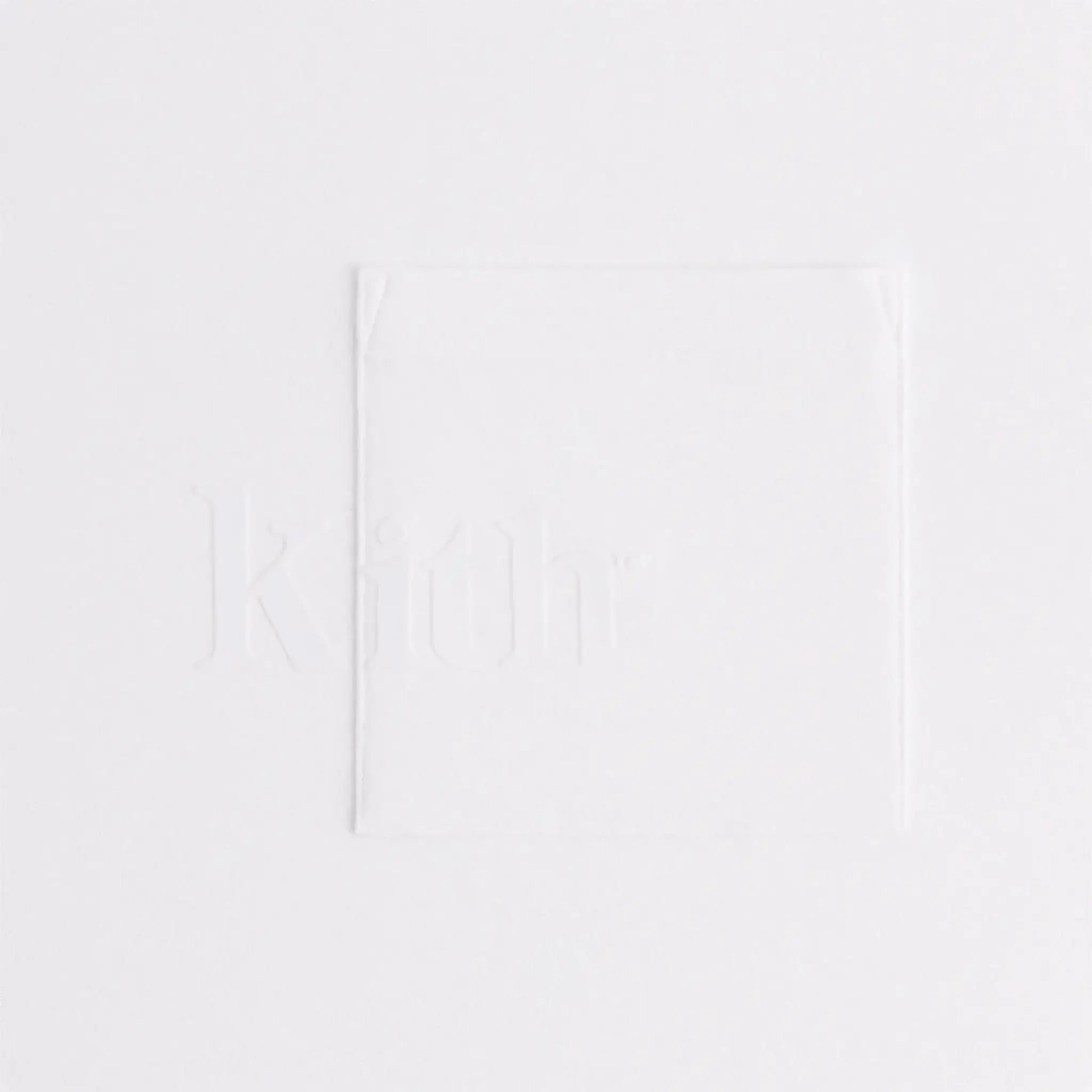 Kith Quinn White T-Shirt for Men - Classic Cotton Crewneck Tee - Casual Streetwear Essential for Everyday Wear & Outfits