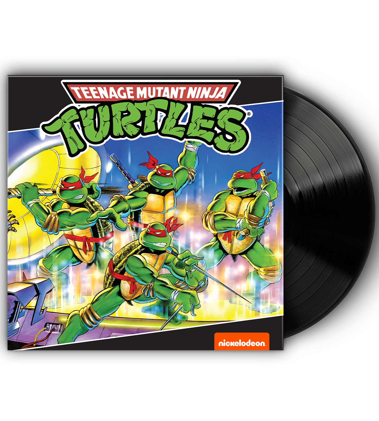 Teenage Mutant Ninja Turtles NES Vinyl Soundtrack - Classic Video Game Music for Collectors & Retro Gaming Enthusiasts - Perfect for Home Decor & Gaming Room Setup