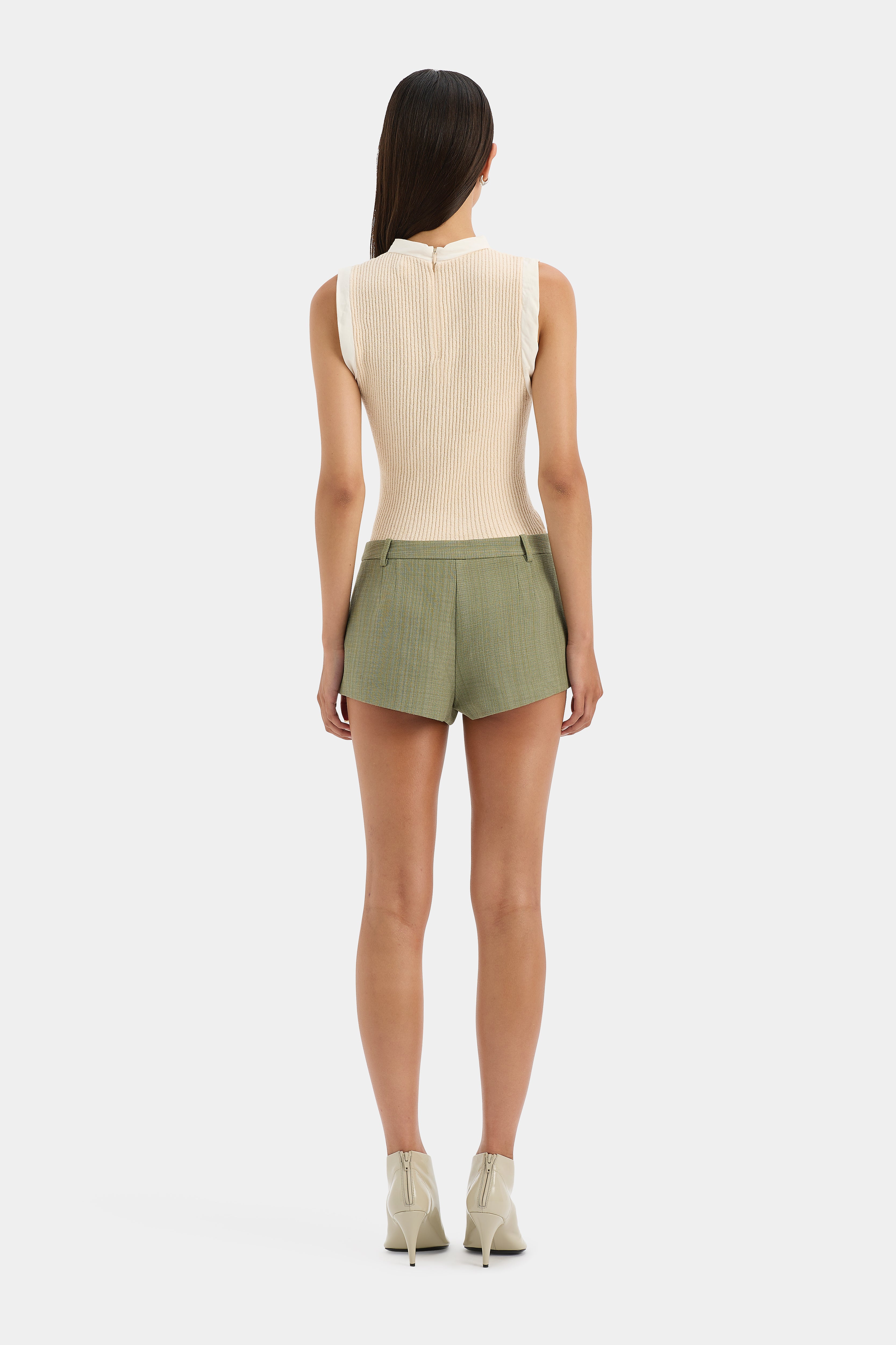 Women's Petal Knit Top in Peach - Soft & Comfortable Casual Blouse for Everyday Wear
