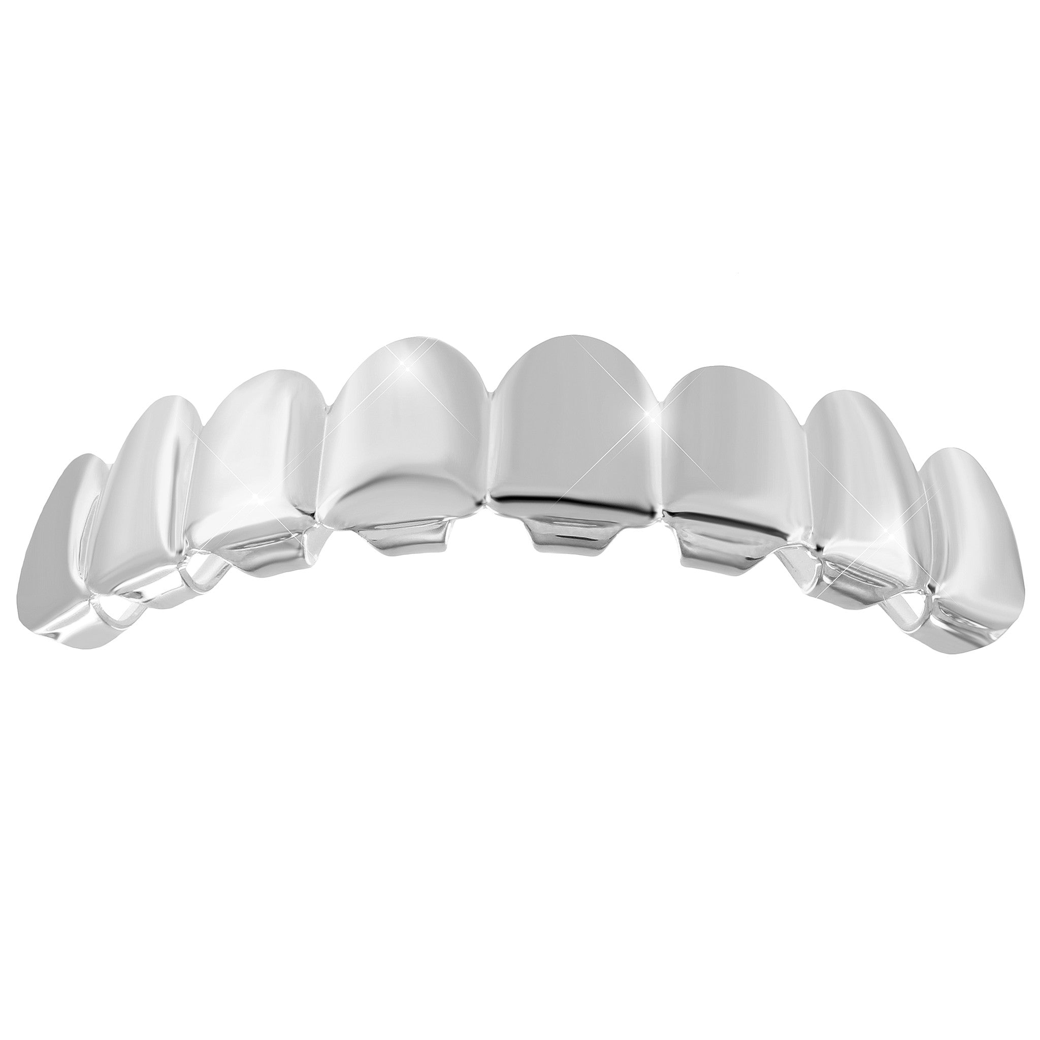 Gold Plated Plain Top Teeth Grillz for Hip Hop Fashion – Perfect for Concerts, Parties & Rap Performances