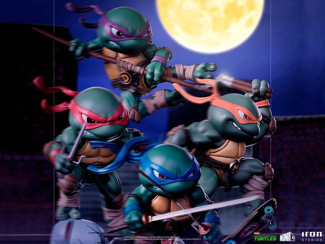 Iron Studios TMNT Donatello MiniCo Figure - Teenage Mutant Ninja Turtles Collectible Action Figure for Display & Gifts - Perfect for Comic Fans, Anime Lovers & Home Office Decor