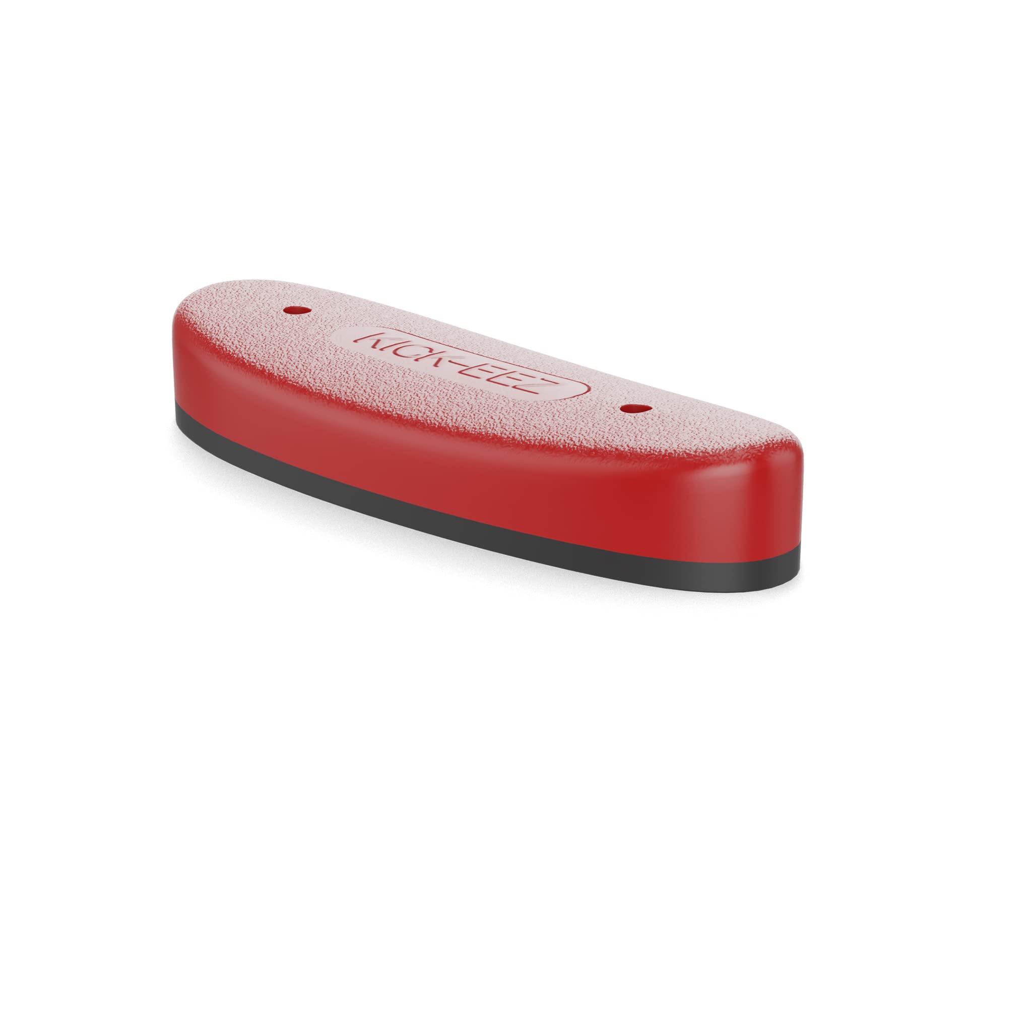Kick-EEZ® Grind to Fit Recoil Pad with Sorbothane® - Red Universal Screw-On Butt Stock Pad for Shotgun & Rifle - Reduce Recoil & Improve Shooting Comfort for Hunting, Target Practice & Range Training