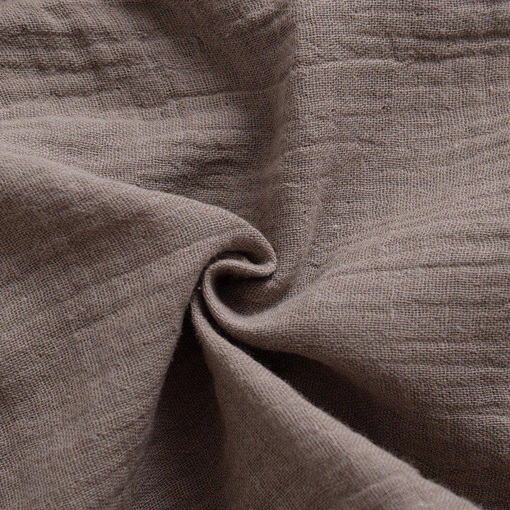 **Soft Cotton Linen Toddler Pants for Boys & Girls - Elastic Waist Casual Joggers (1-7T) - Perfect for Summer Playdates & Outdoor Adventures**