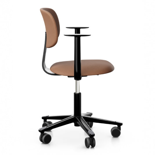HÅG Tion 2160 Ergonomic Office Chair - Black Mesh Back & Adjustable Height - Perfect for Home Office, Gaming & Workspace Comfort