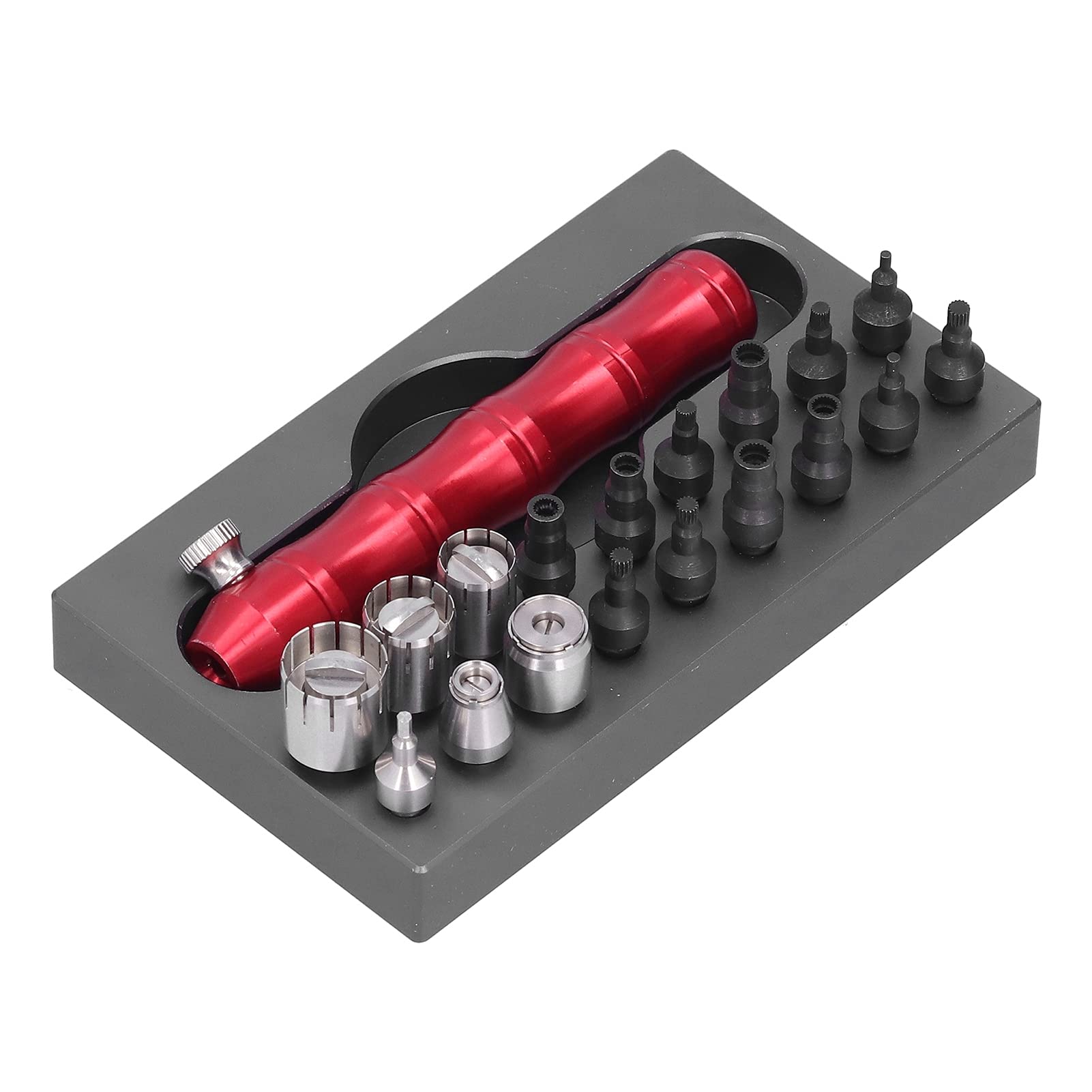 Premium Watch Crown Tube Removal Tool - Aluminum Handle Screwdriver for Tightening & Loosening Watch Bolts, Push Rods & Covers | No Deformation | Perfect for Watch Repair & Maintenance at Home or Professional Workshops
